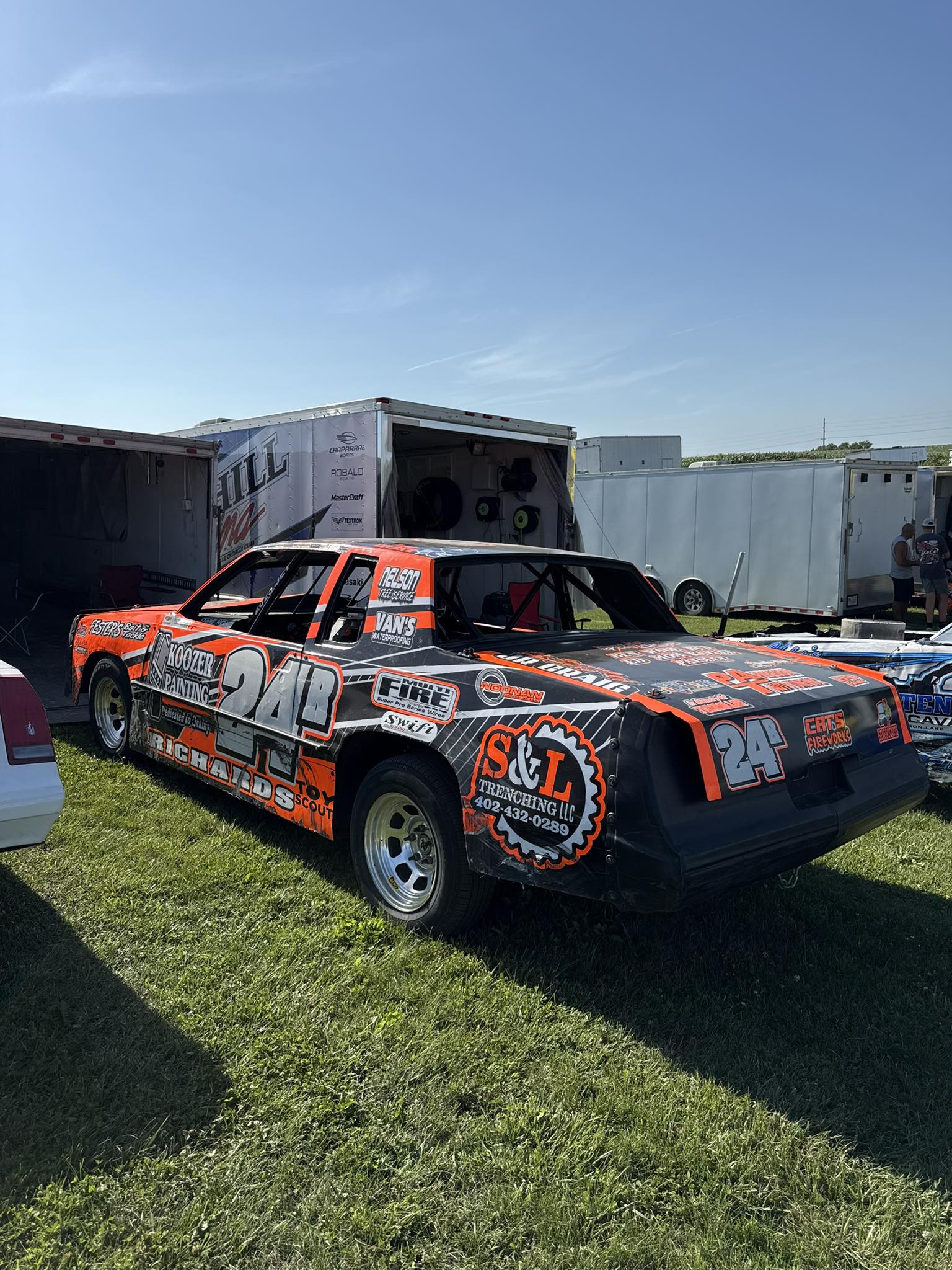 Dillon - Race day at Stuart Speedway with the Madness Tour happening ...
