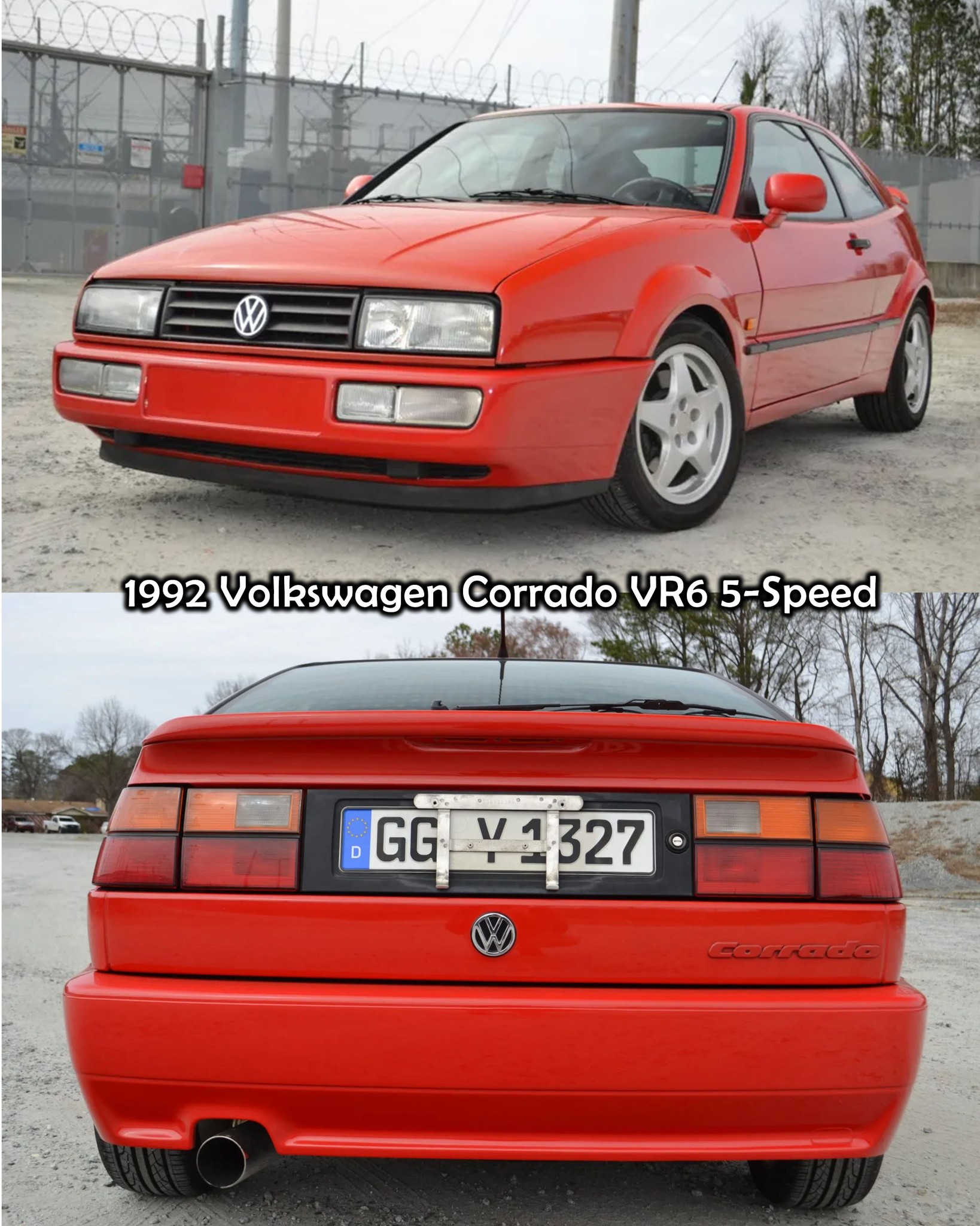 VW Corrado VR6 (1992–1995) Didn