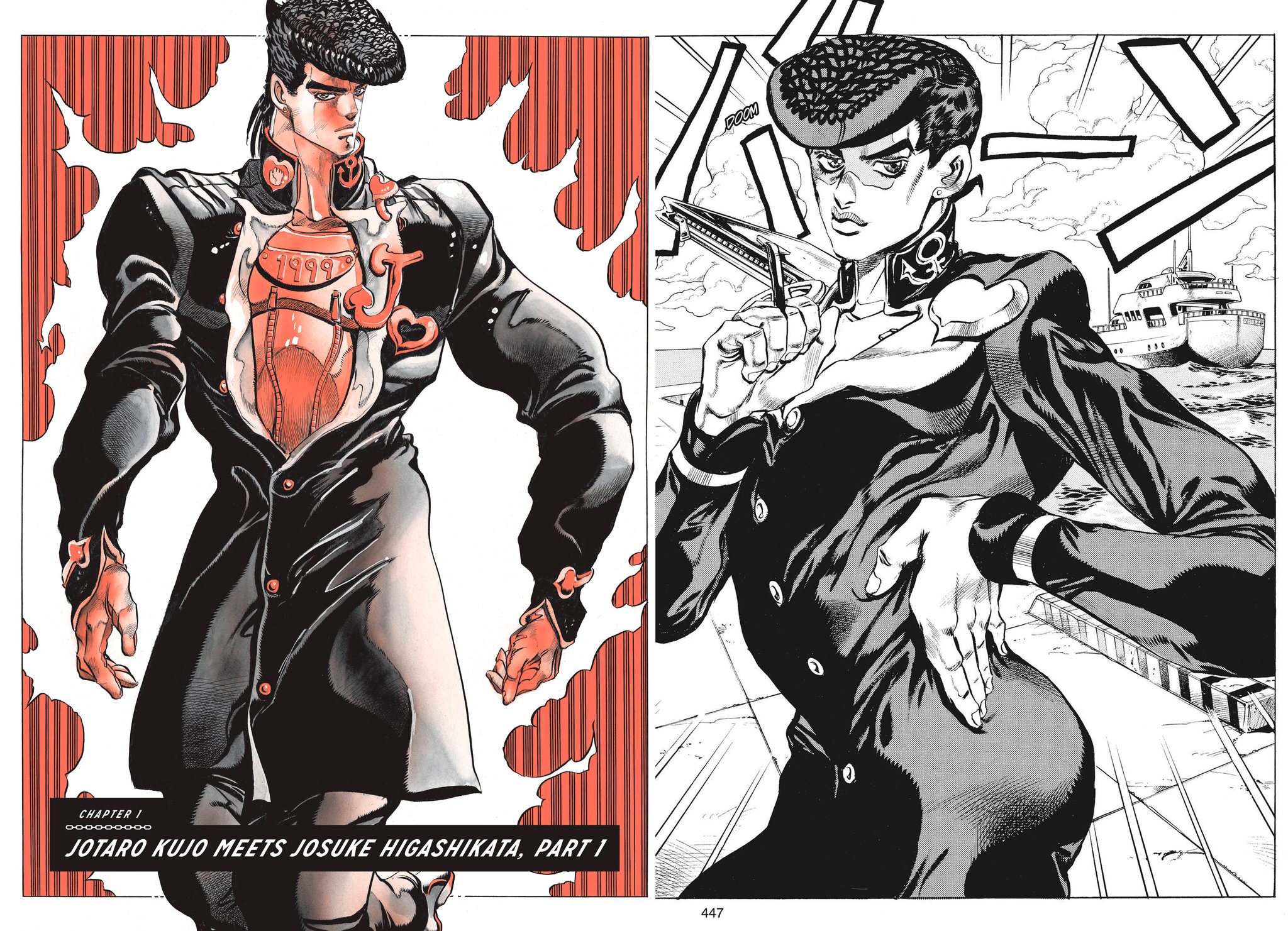 JoJo - La primera y la última aparición de Josuke Higashikata en el ...