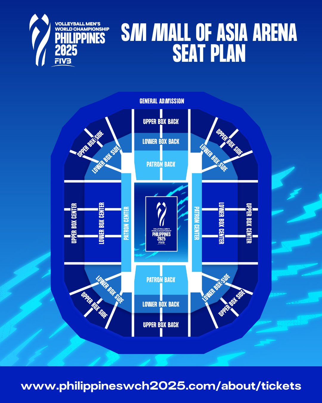 Get ready to choose your spot!... - SM Mall of Asia Arena | Facebook
