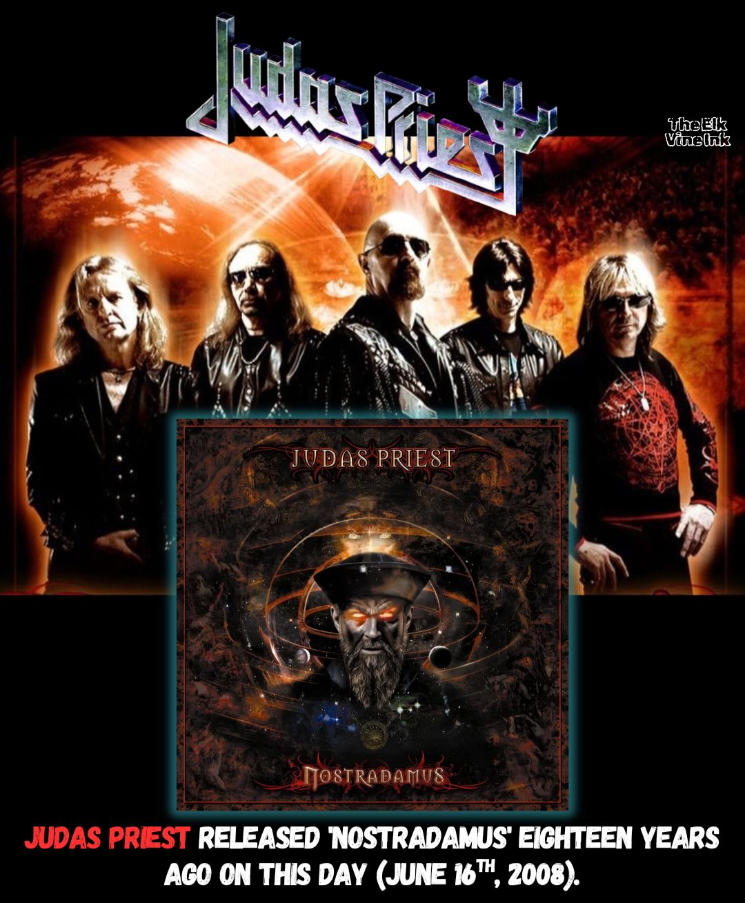 On This Day in Metal June 16th, 2008 Judas Priest released their