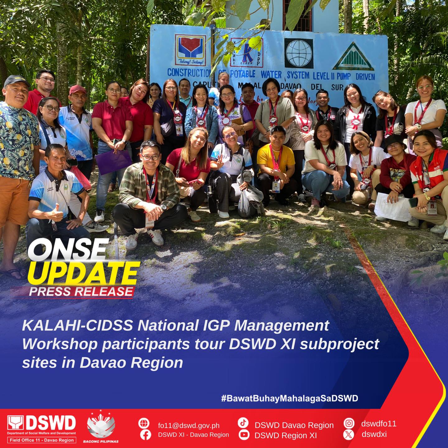 𝗞𝗔𝗟𝗔𝗛𝗜-𝗖𝗜𝗗𝗦𝗦 𝗡𝗮𝘁𝗶𝗼𝗻𝗮𝗹 𝗜𝗚𝗣... - DSWD XI - Davao Region | Facebook