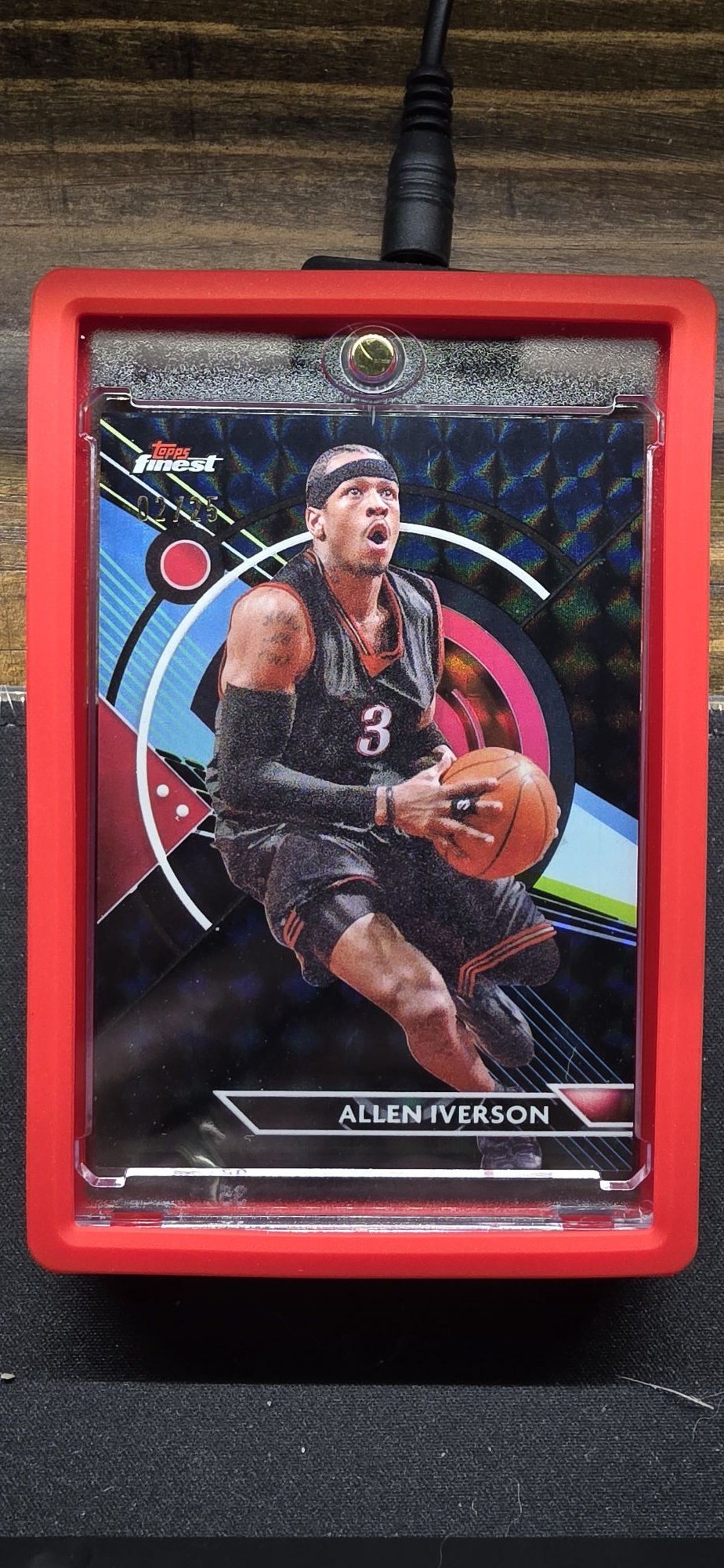 Has anyone ever seen the Allen Iverson 2023-24 Topps Finest