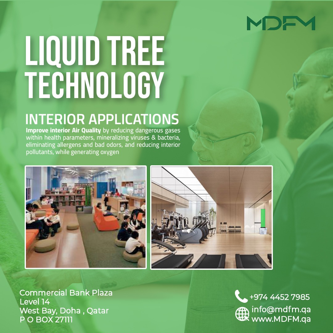 MDFM - Improve interior air quality with liquid tree technology. Liquid ...