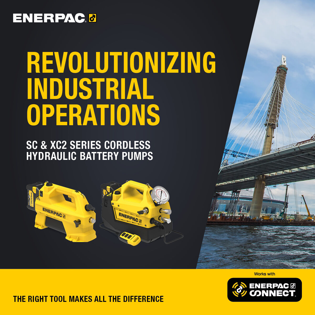 Enerpac - The Future of Cordless and Connected Hydraulic...