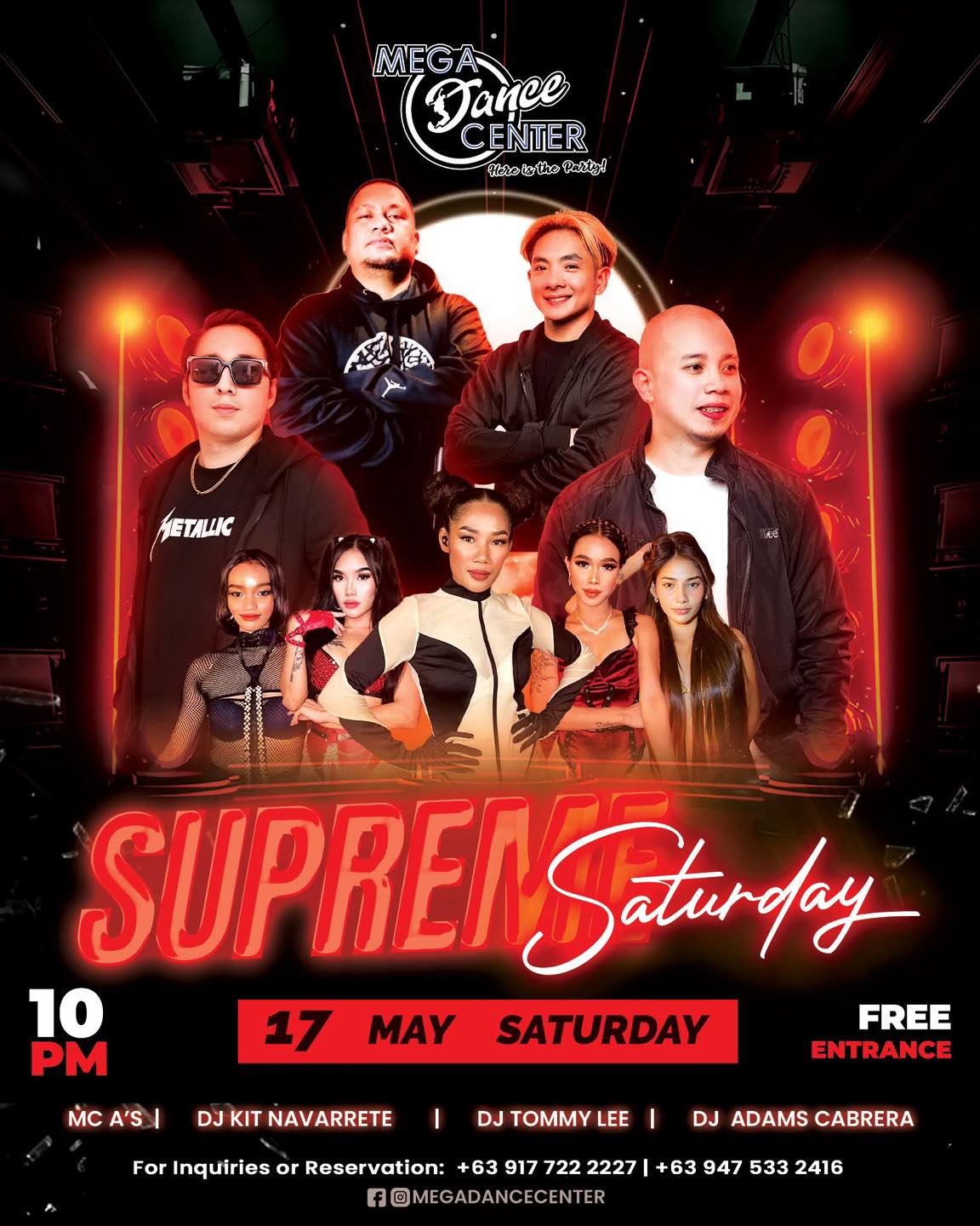 🎶 SATURDAY NIGHT – MUSIC, FRIENDS & NON-STOP VIBES! 🎤🔥 CROSS