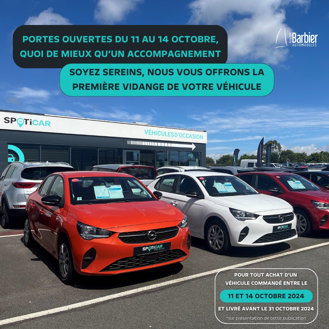Groupe - 🚗 Portes Ouvertes du 11 au 14 octobre 2024 🚗 Profitez d'un ...