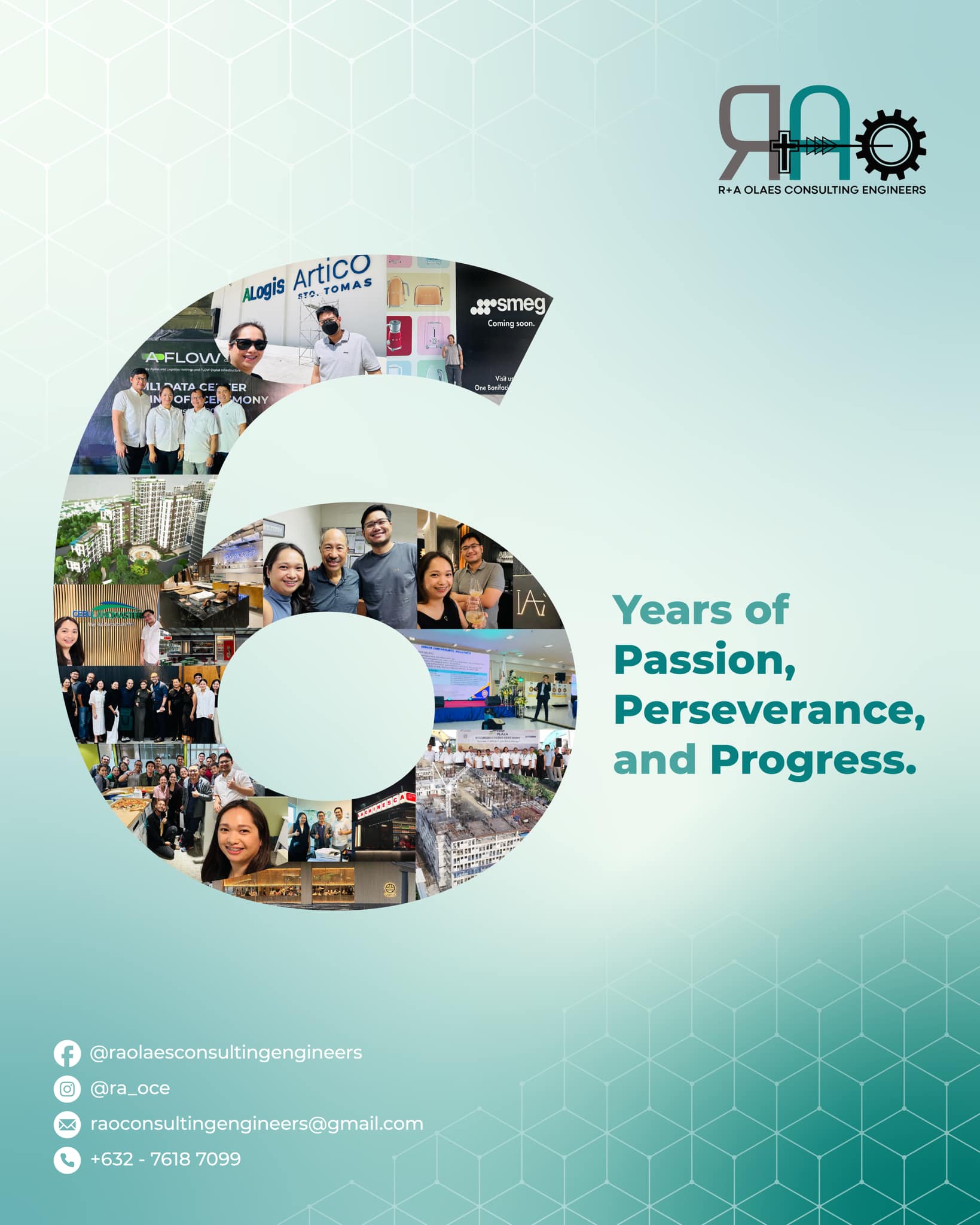 R + - Happy 6th Year Anniversary R+AOCE!!! 🤍 R + A Olaes Consulting ...