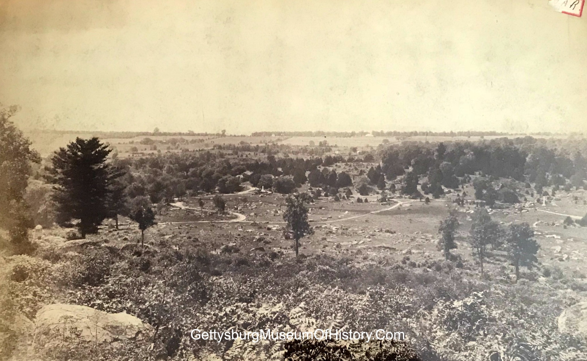 The Gettysburg Museum Of History - The Valley of Death from Little ...