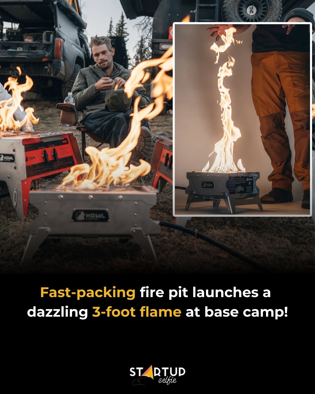 Startup Selfie - Colorado-based Howl Campfires has unveiled the R1 fire ...