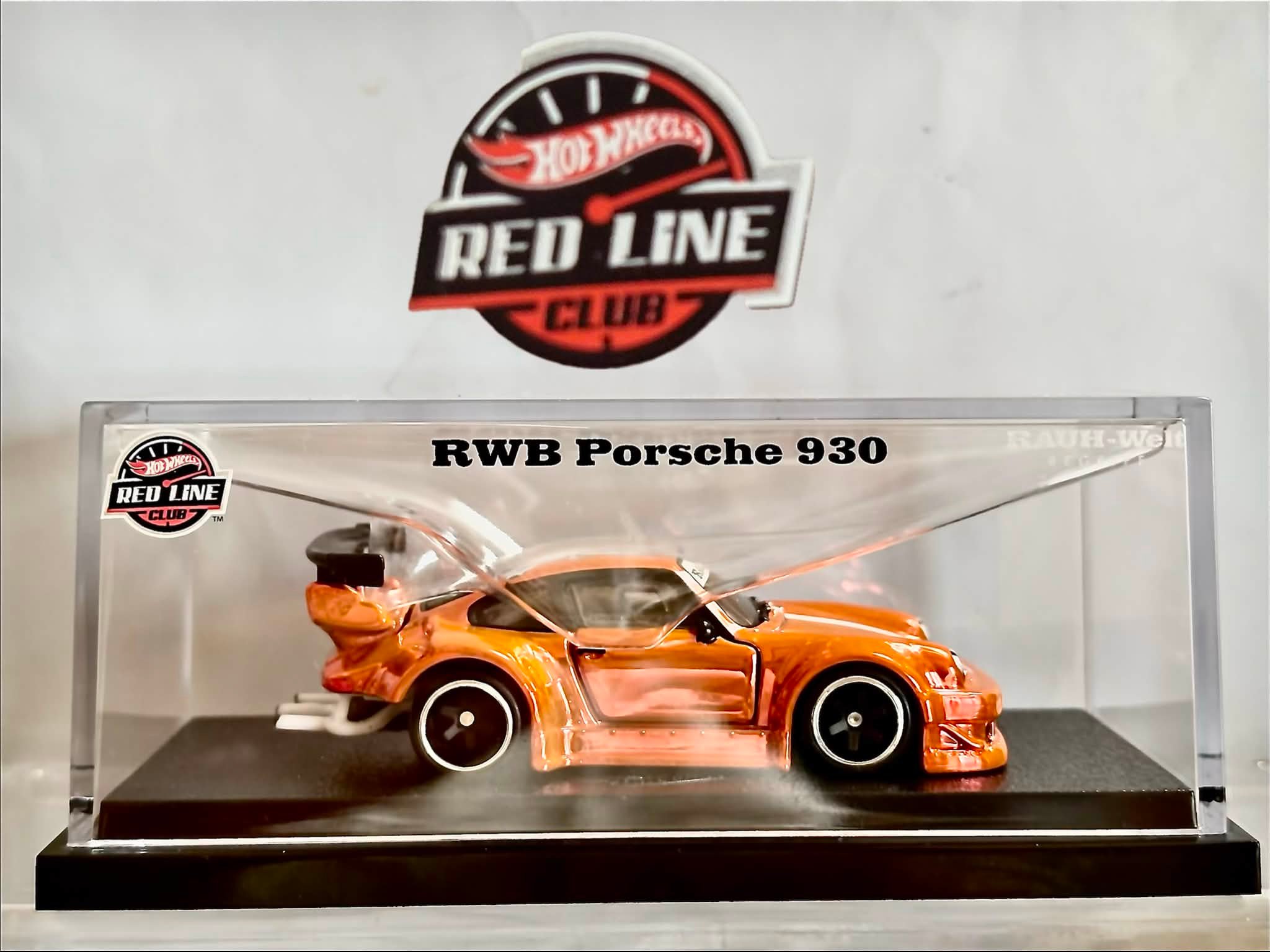 Hot WHeeL RED LINE RWB PORSCHE 930 ΗОРнеая RED LINE -CLUB7 ル入展