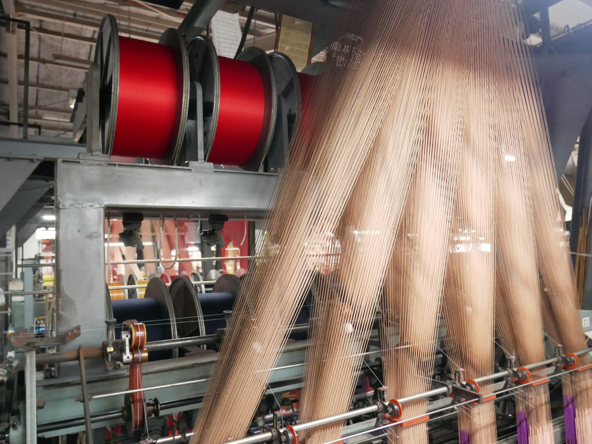 Visit a tatami edge factory and Experience of making a small