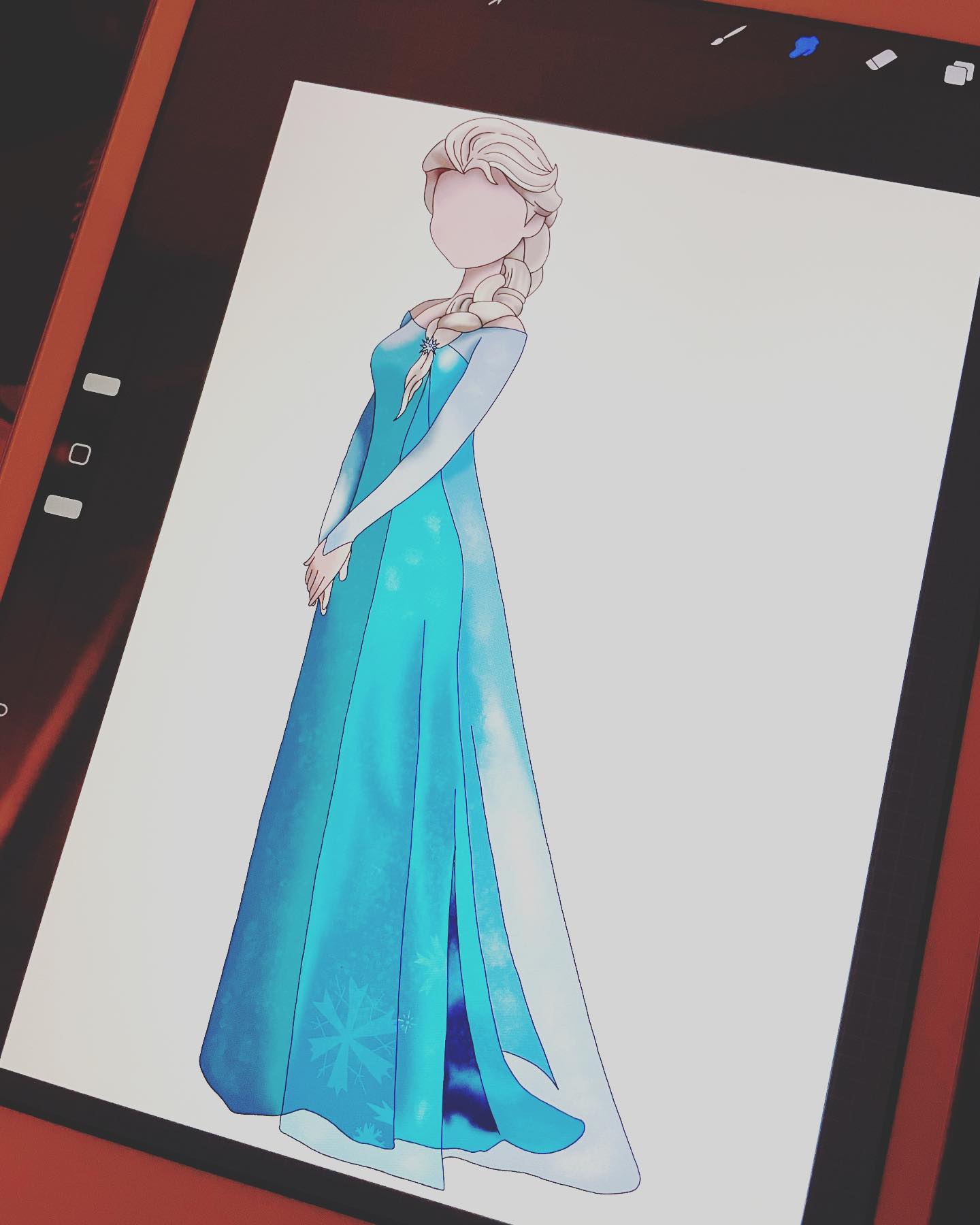 CAD Design - Elsa number 2 completed ️ Did some texturing... | Facebook