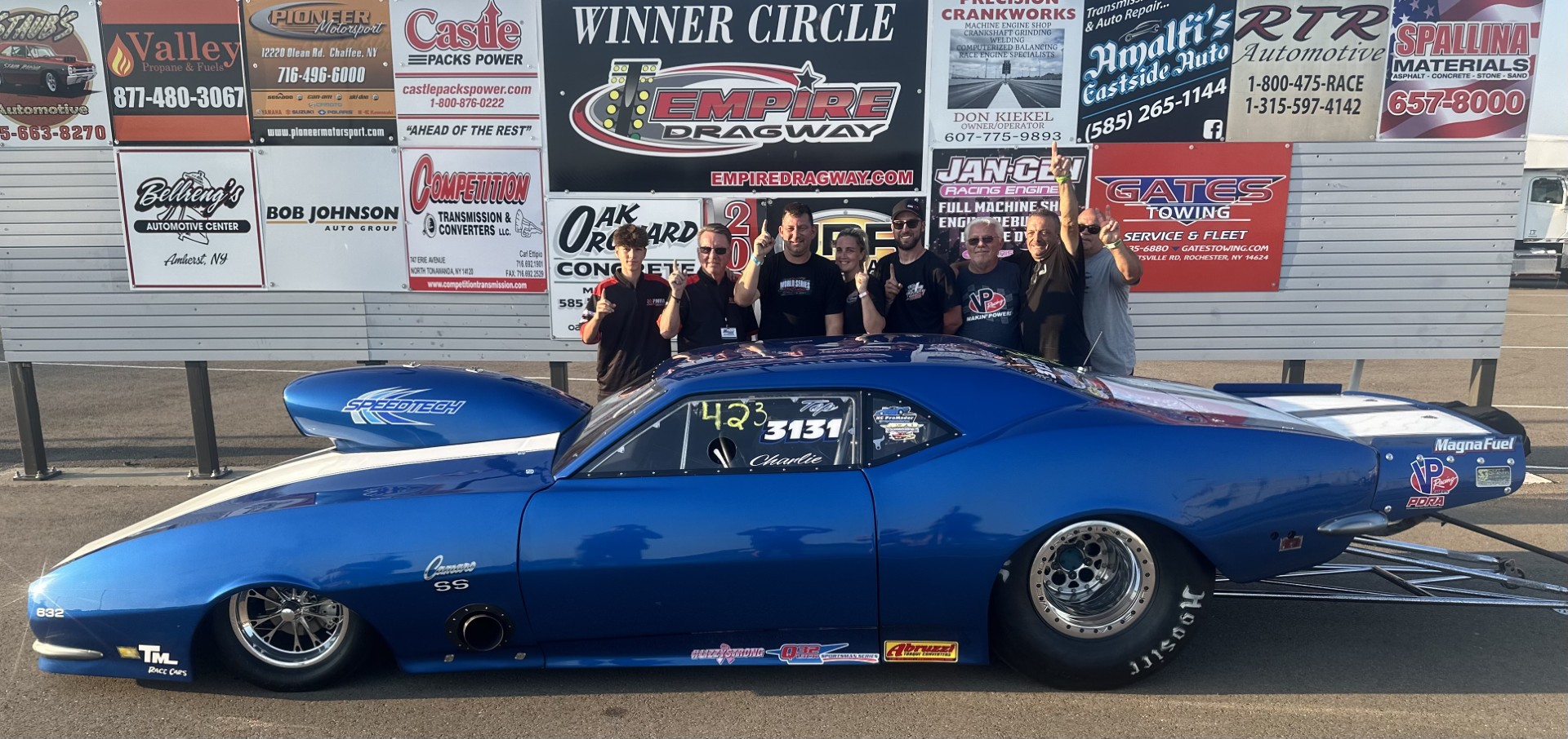 Congratulations to Charlie Elmer for... - Buck Racing Engines