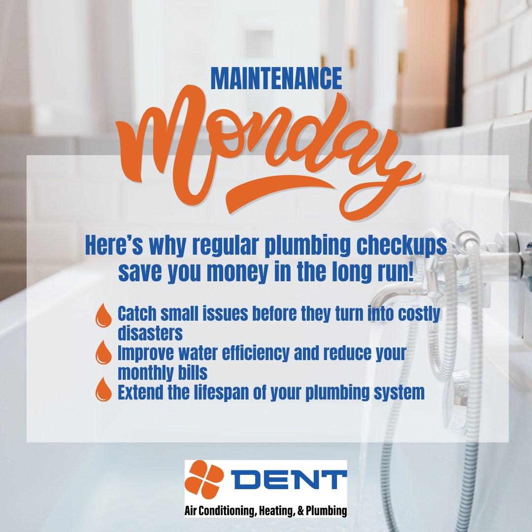 Dent - 🔧💧 Maintenance Monday: Regular plumbing checkups can save you ...