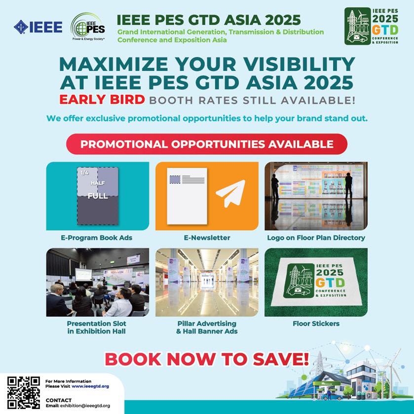 IEEE - Maximize Your Visibility at IEEE PES GTD Asia 2025! GTD Asia ...