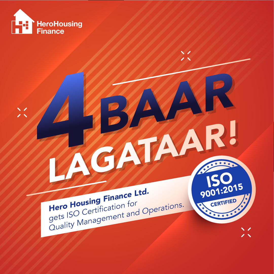 We are delighted to announce that... - Hero Housing Finance