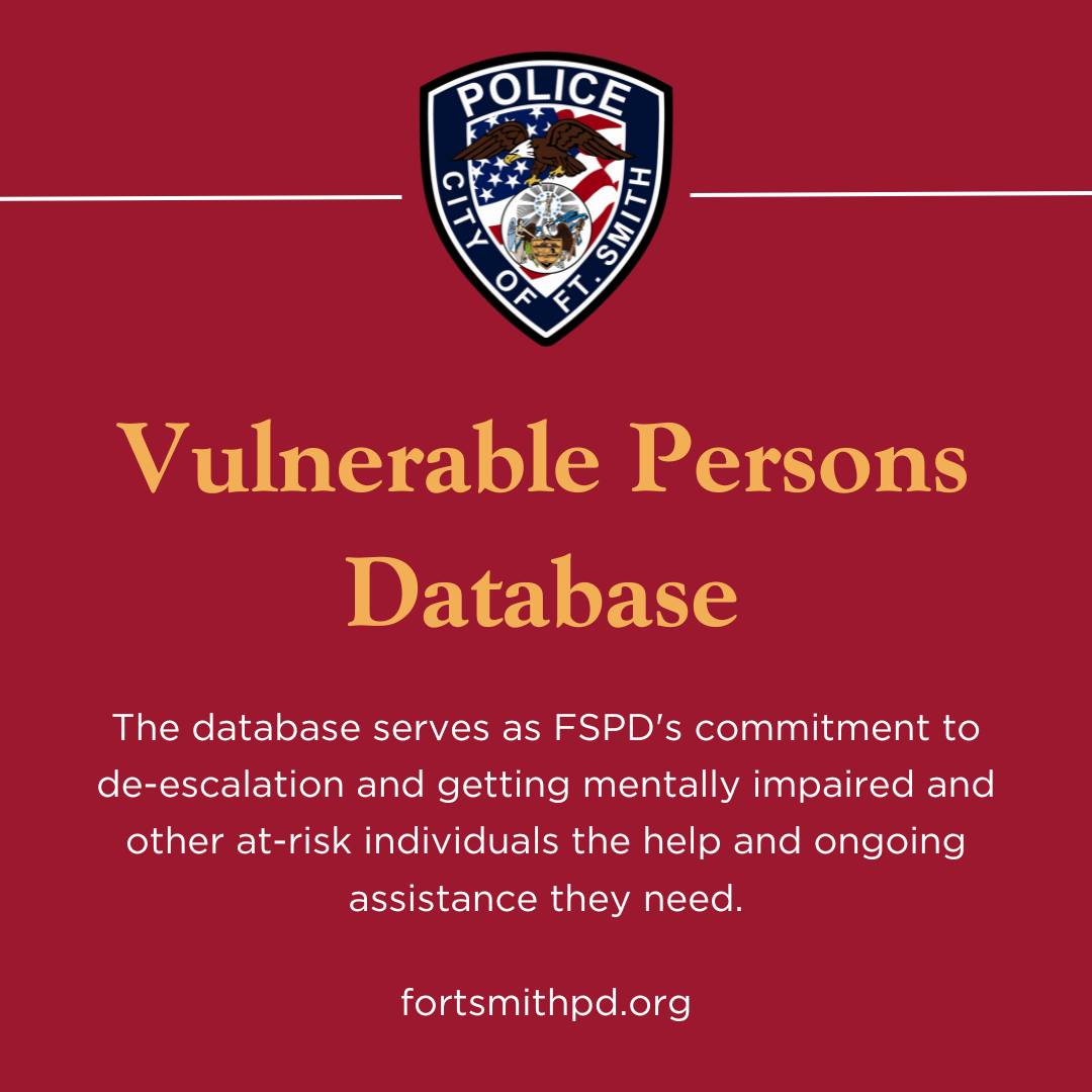 Did you know that the FSPD... - Fort Smith Police Department