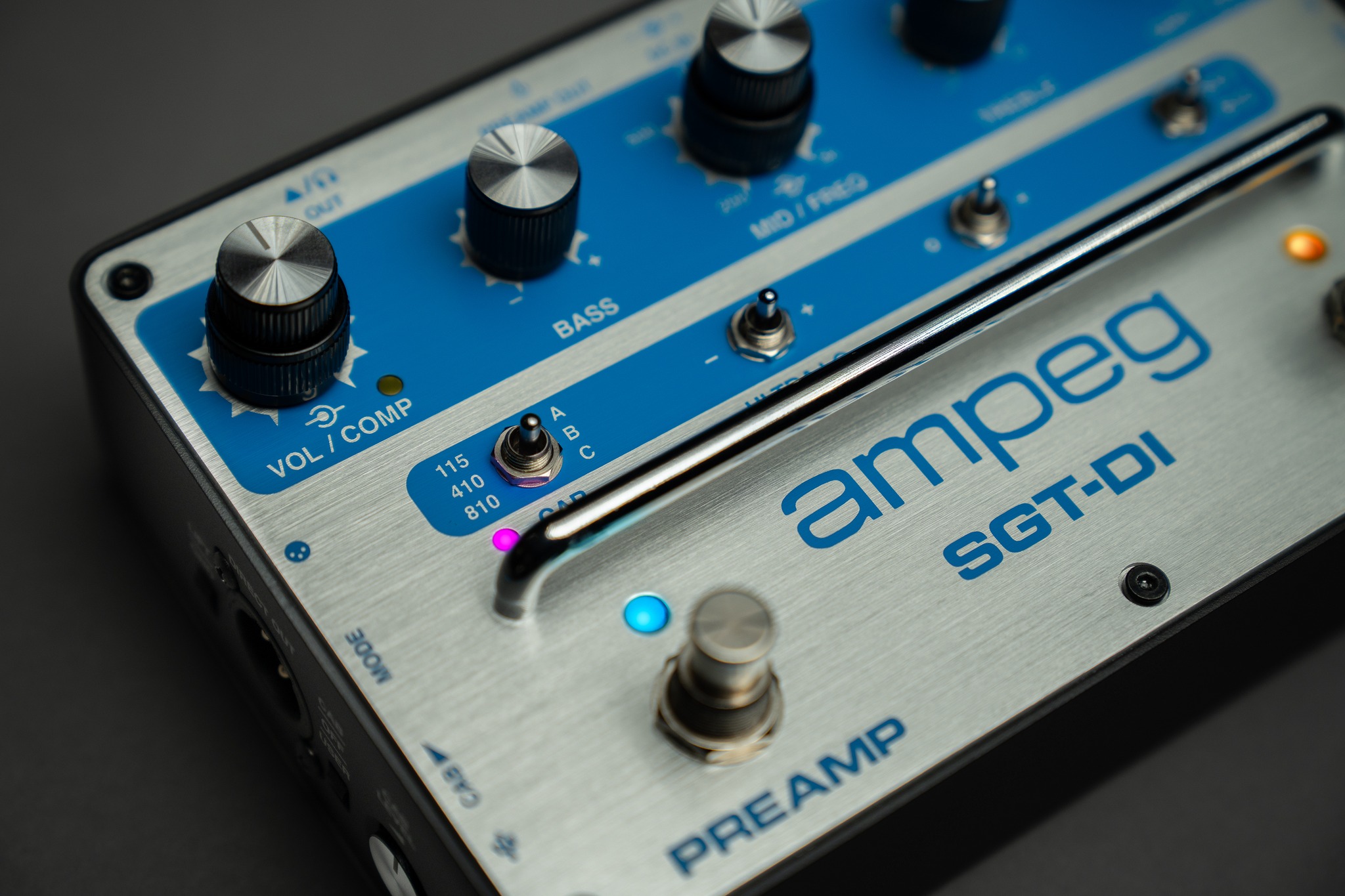 The new SGT-DI® Blue Line Anniversary Edition preamp and DI offers