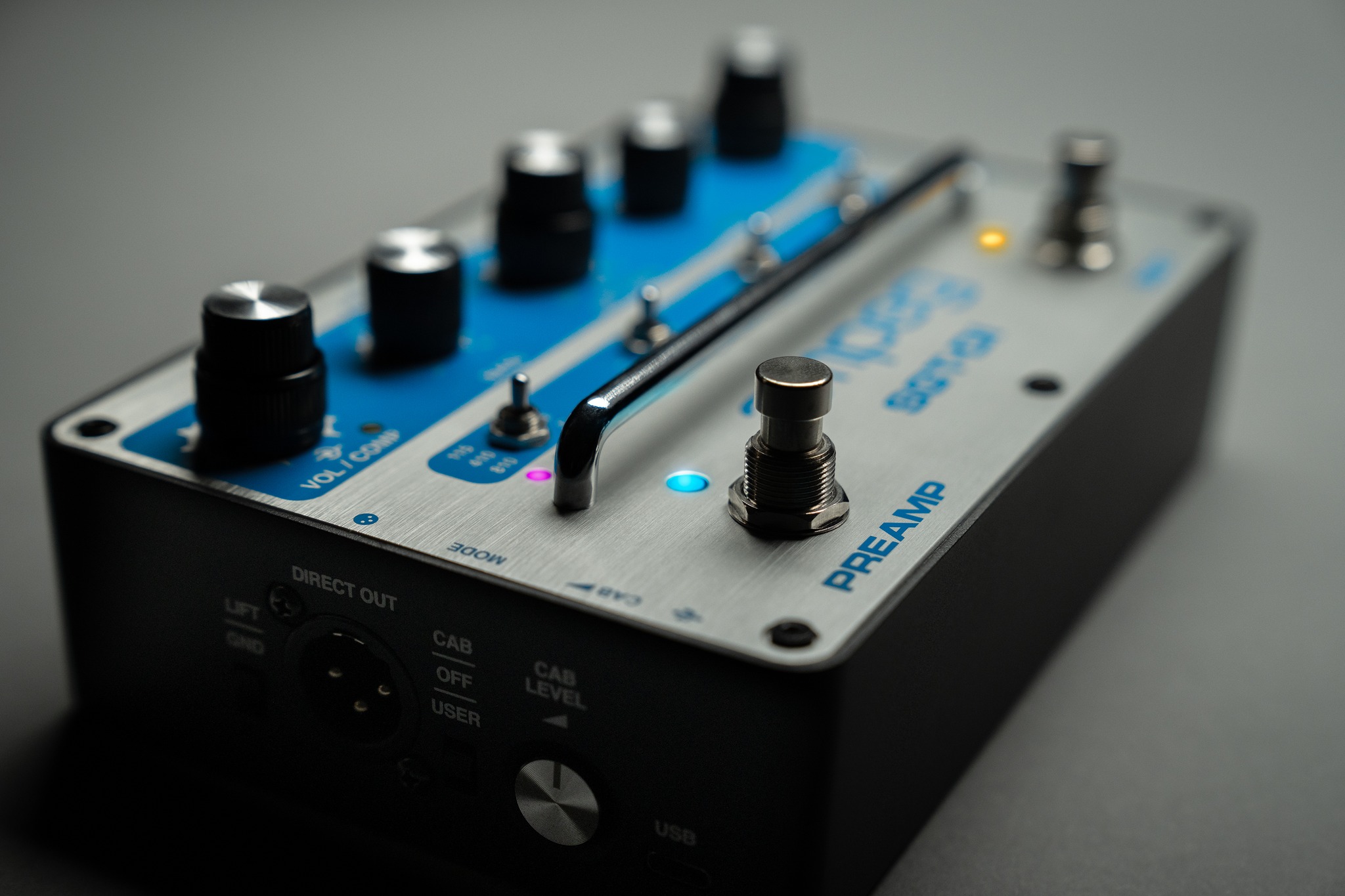 The new SGT-DI® Blue Line Anniversary Edition preamp and DI offers