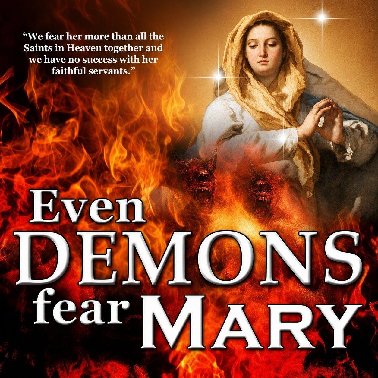 FIRST SATURDAY DEVOTION TO MOTHER... - Even demons fear Mary | Facebook