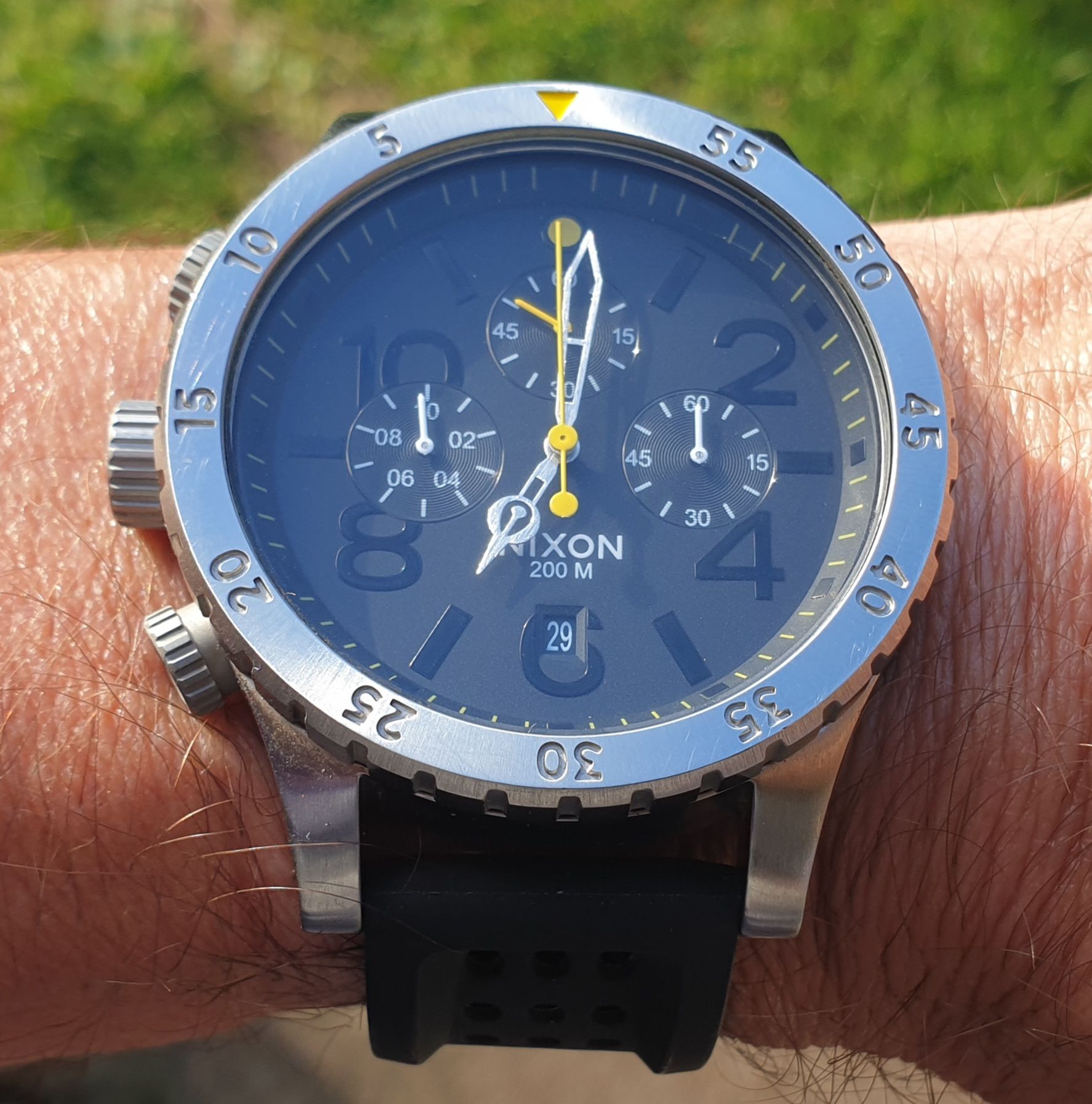 Nixon 48-20 Grand Prix. Final Grand Prix watch, not doing ticket 