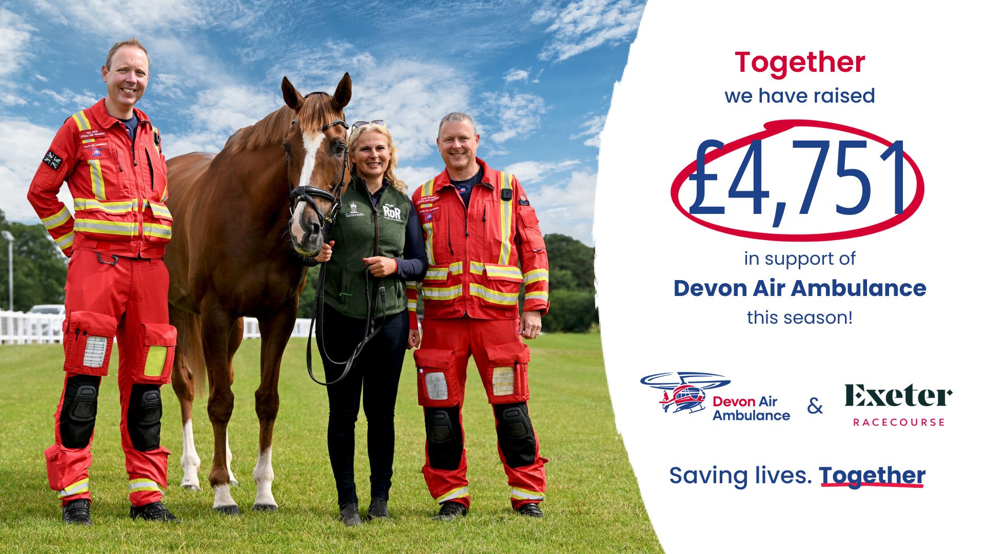 We are thrilled to share that, in... - Exeter Racecourse | Facebook