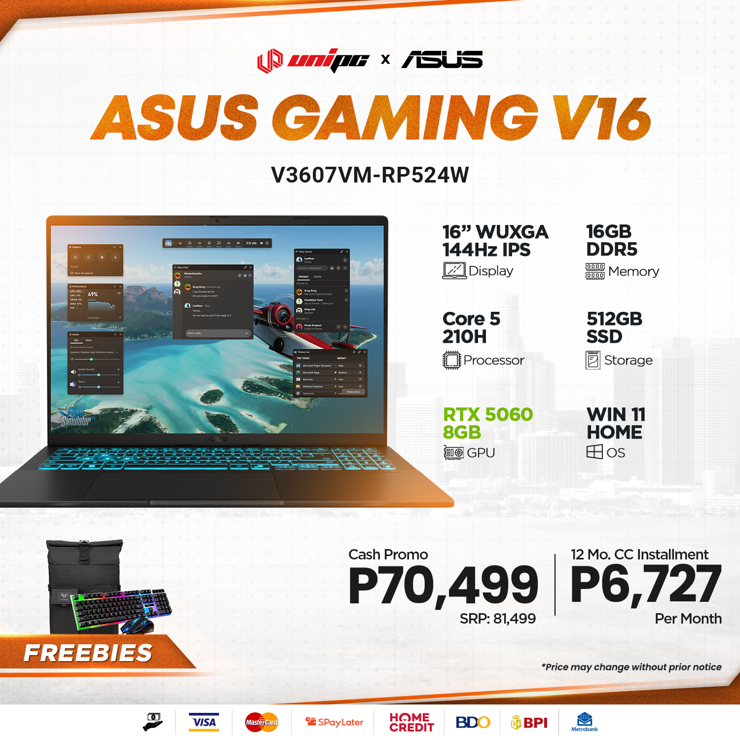 UniPC - THE NEWEST RTX 5000 GAMING LAPTOP HAS NOW LANDED! Grab the ...