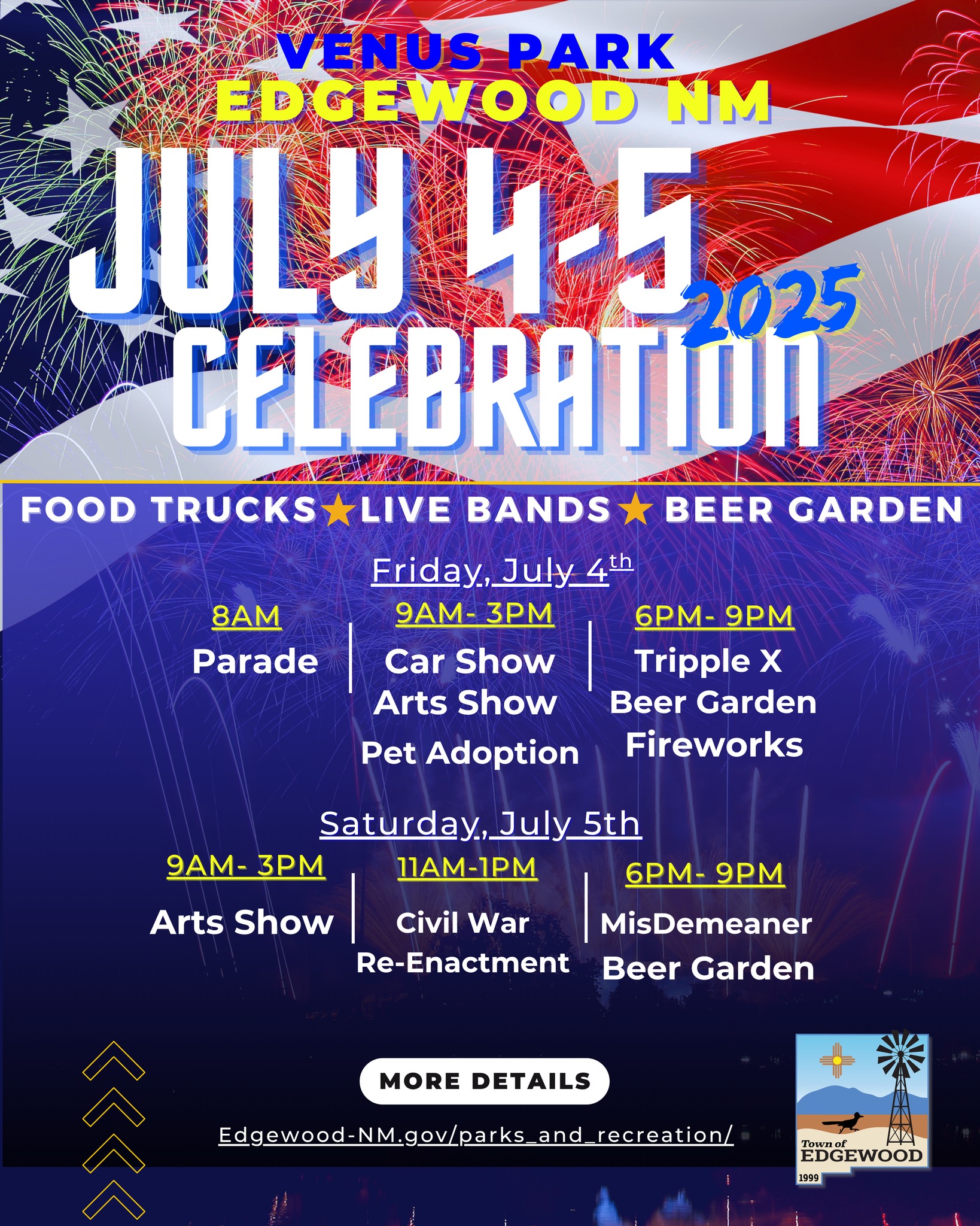 Town - MARK YOUR CALENDAR - July 4th & 5th Celebration - Parade Entry ...