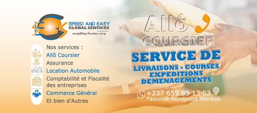 Allô Coursier- speed and easy services | Yaoundé