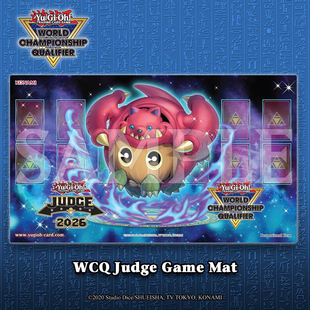 Judges! Check out the WCQ 2026 Judge Reward Game Mat that judges