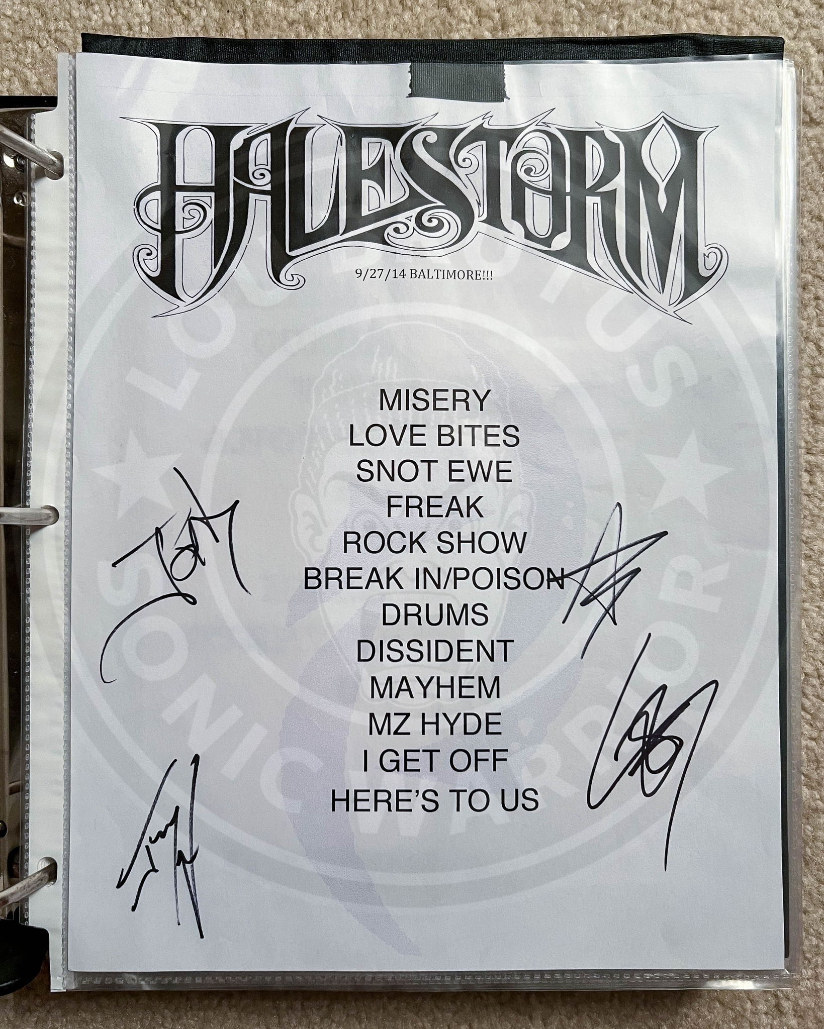 HALESTORM! Lzzy Hale of Halestorm closes out the week tonight as