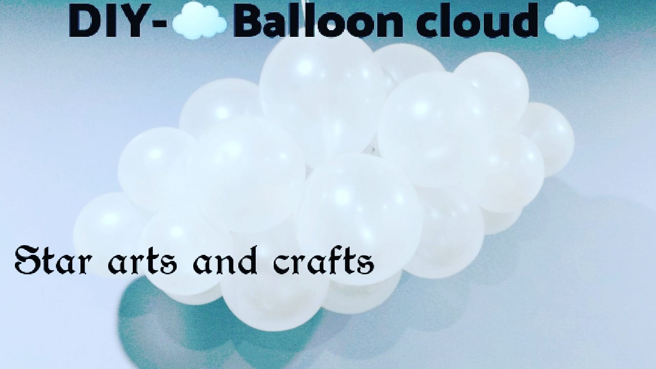 How to make a simple ☁️ Cloud... - Star arts & crafts | Facebook