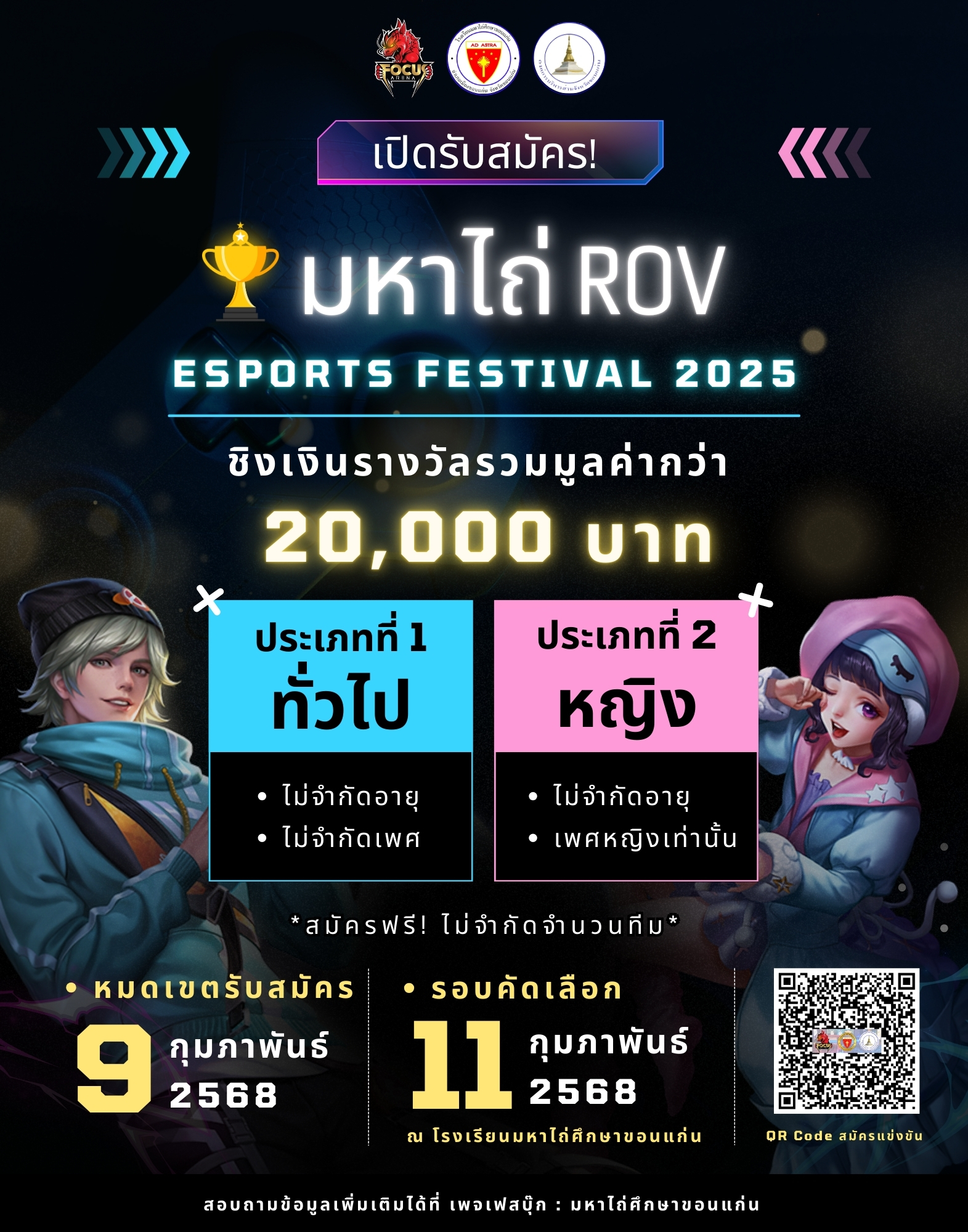 สำนักงานศึกษาธิการจังหวัดขอนแก่น - [ศธจ.ขอนแก่น ประชาสัมพันธ์] 📢เปิดรับ ...