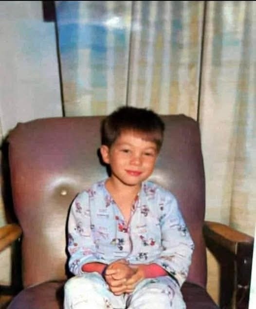 A beautiful photo of Axl as a child. #GnFnR