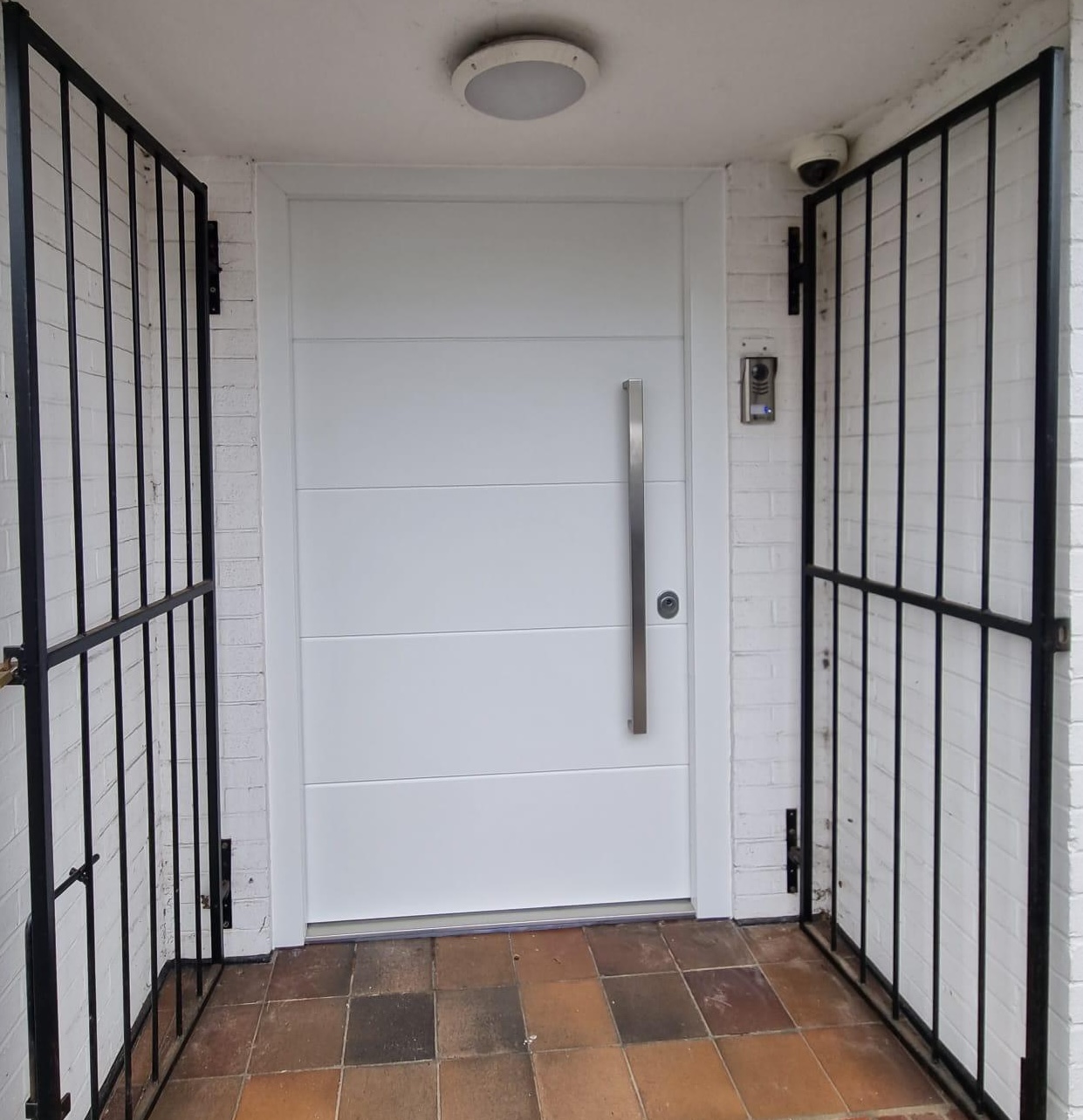 Secure House - Perhaps one of our favourite door designs...