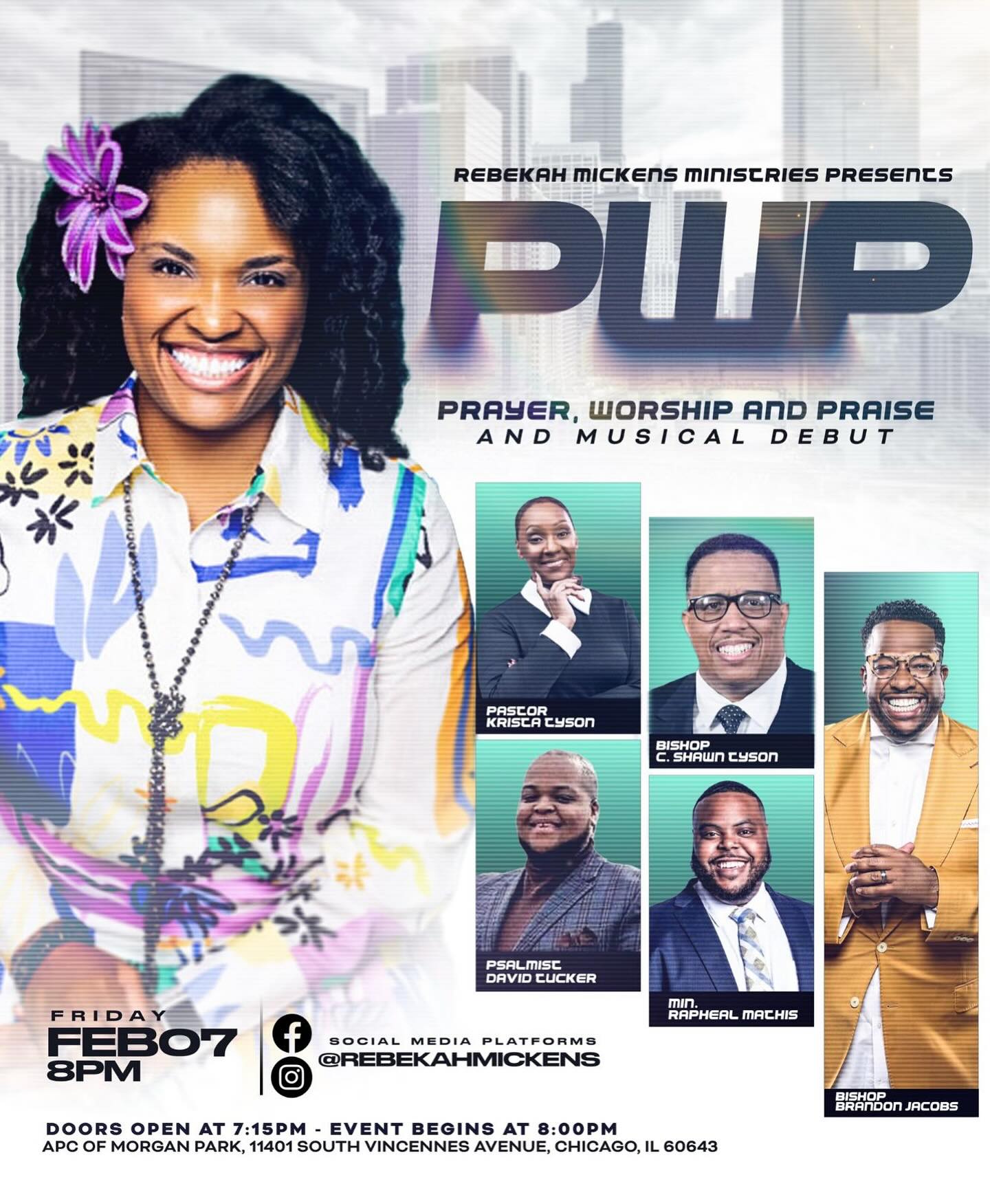 “Join us for an unforgettable night of Prayer, Worship, and Praise ...