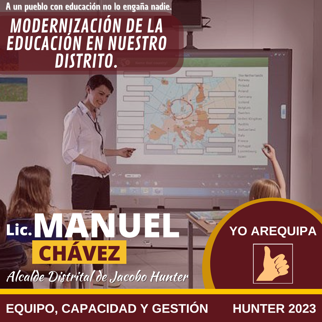 Manuel Chávez - A la alcaldía de Hunter 2022