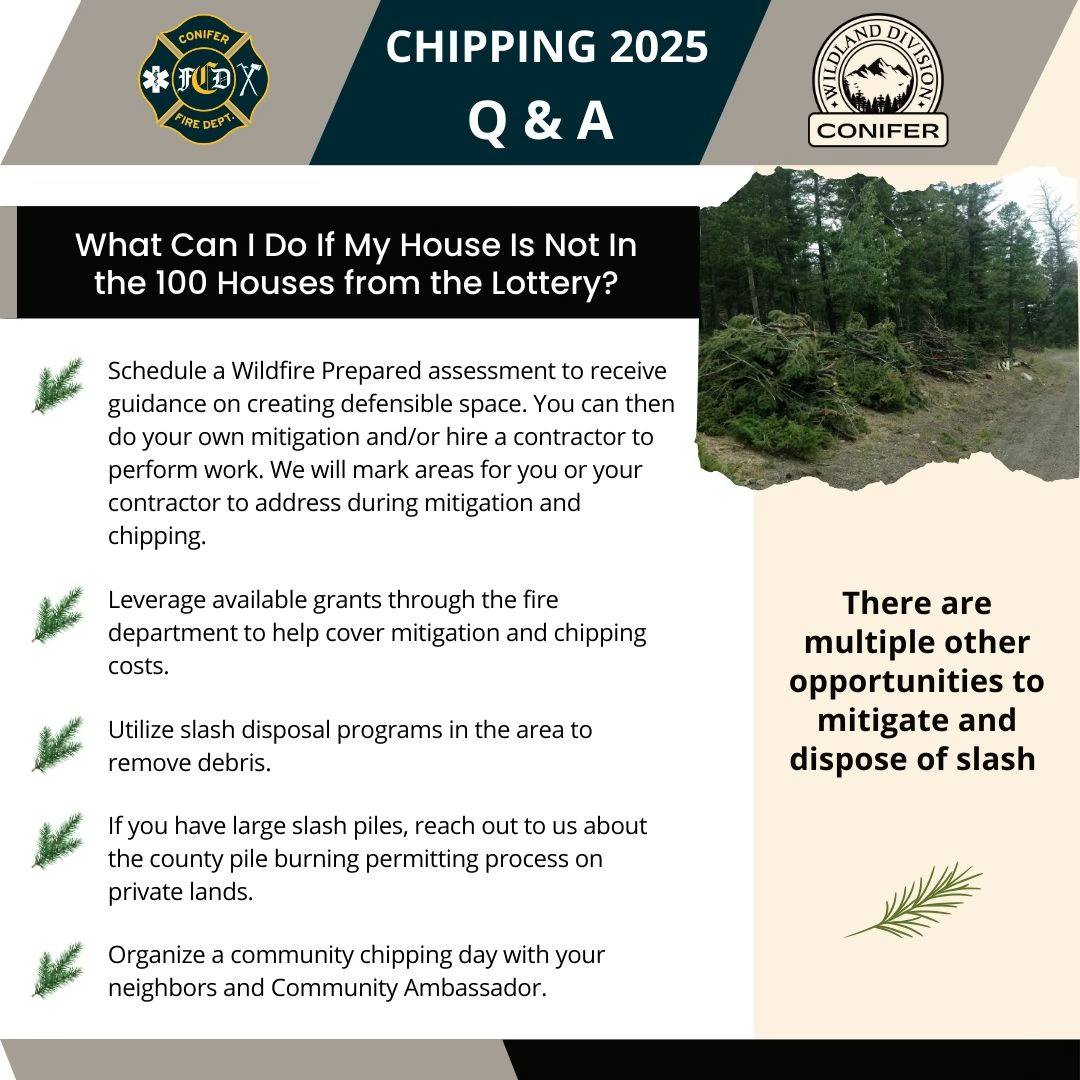 North Fork Fire Rescue - 🌲 CHIPPING 2025 - Day 4 🌲 🔥 What Can I Do If ...
