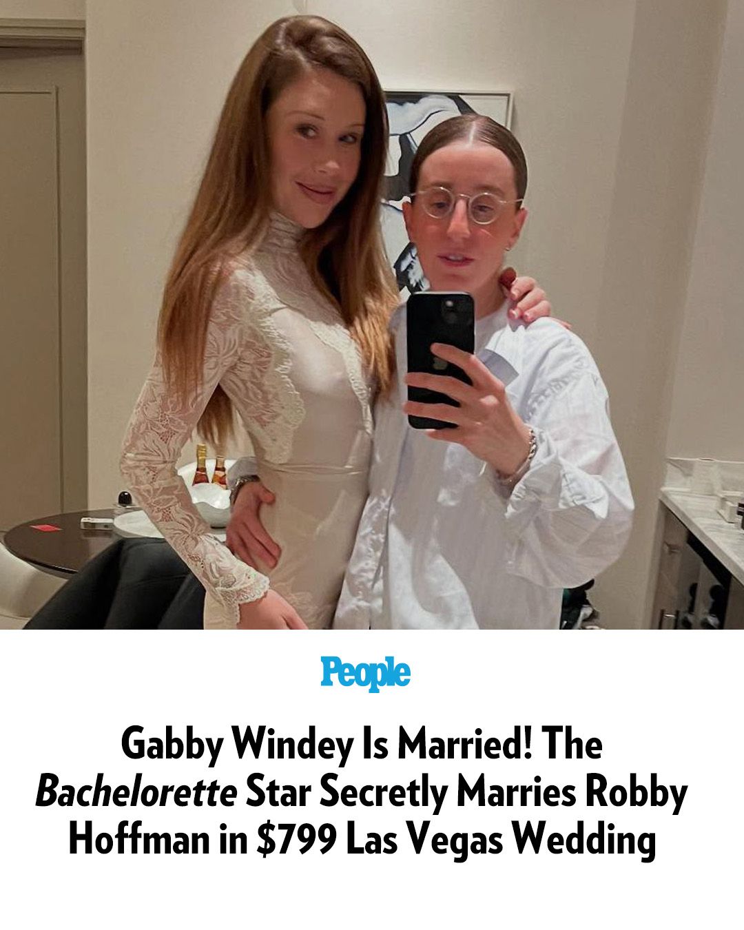 People - 🔗: bit.ly/4h8tlD1 Gabby Windey and Robby Hoffman’s romance is ...