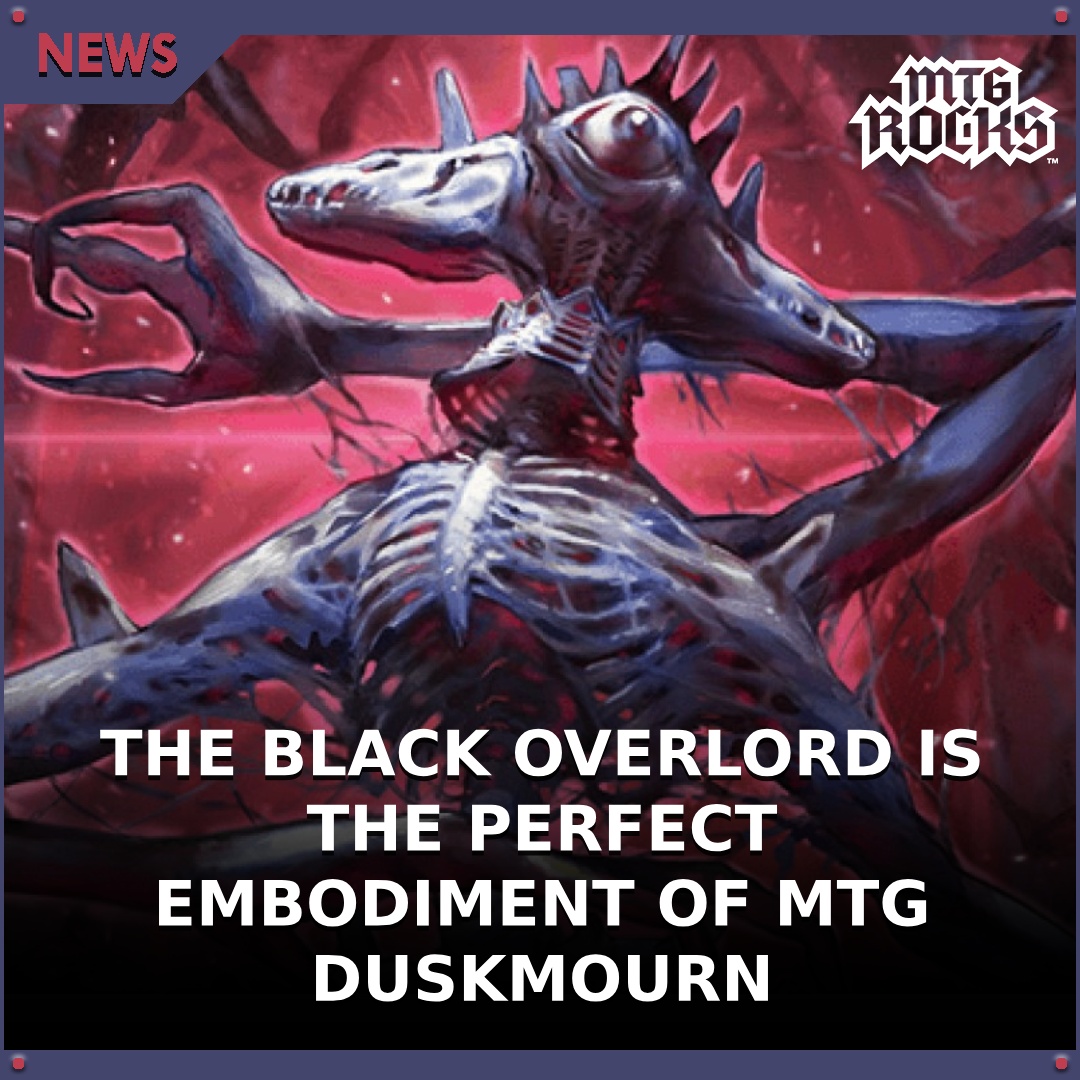 MTG Rocks - Duskmourn's Overlord cycle is finally...