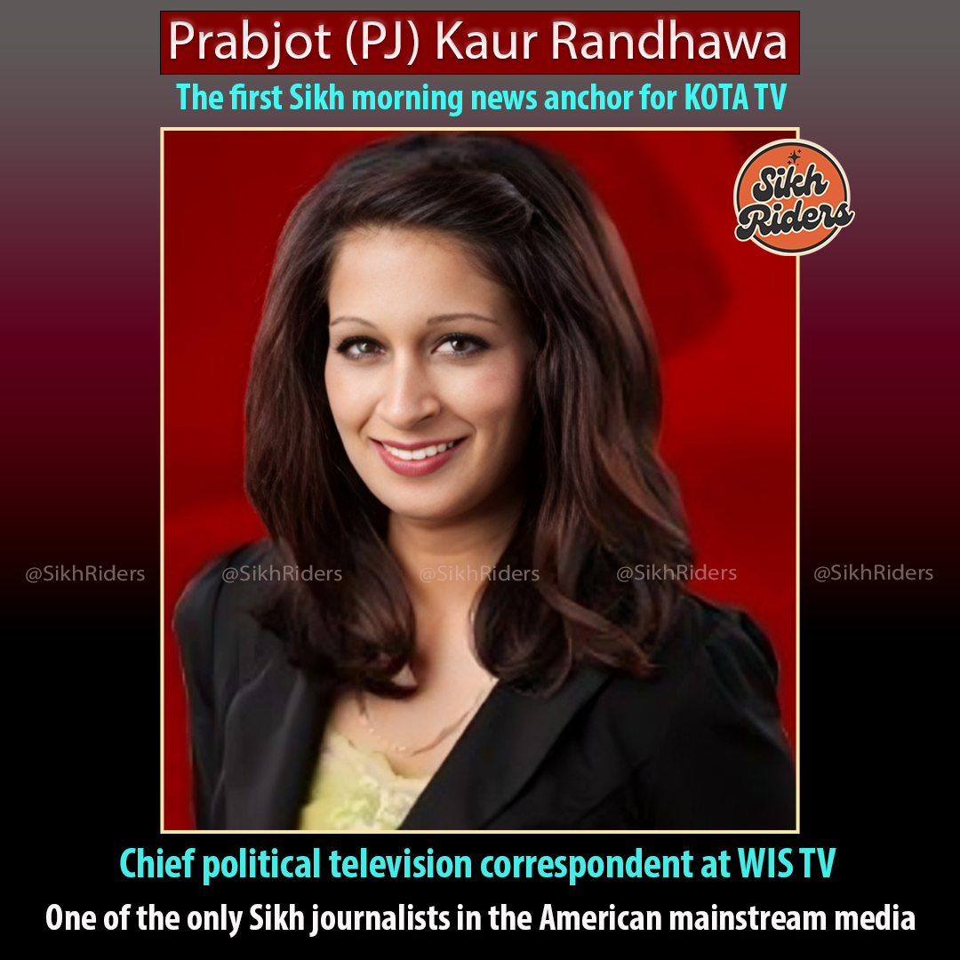 Sikh Riders - Meet Prabjot Kaur, a pioneering Sikh journalist who is ...