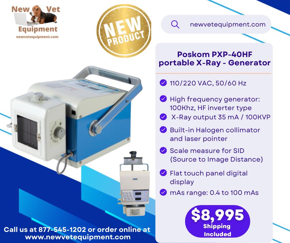 newvetequipment.com - Meet the Poskom PXP-40HF: The Ultimate Portable X ...