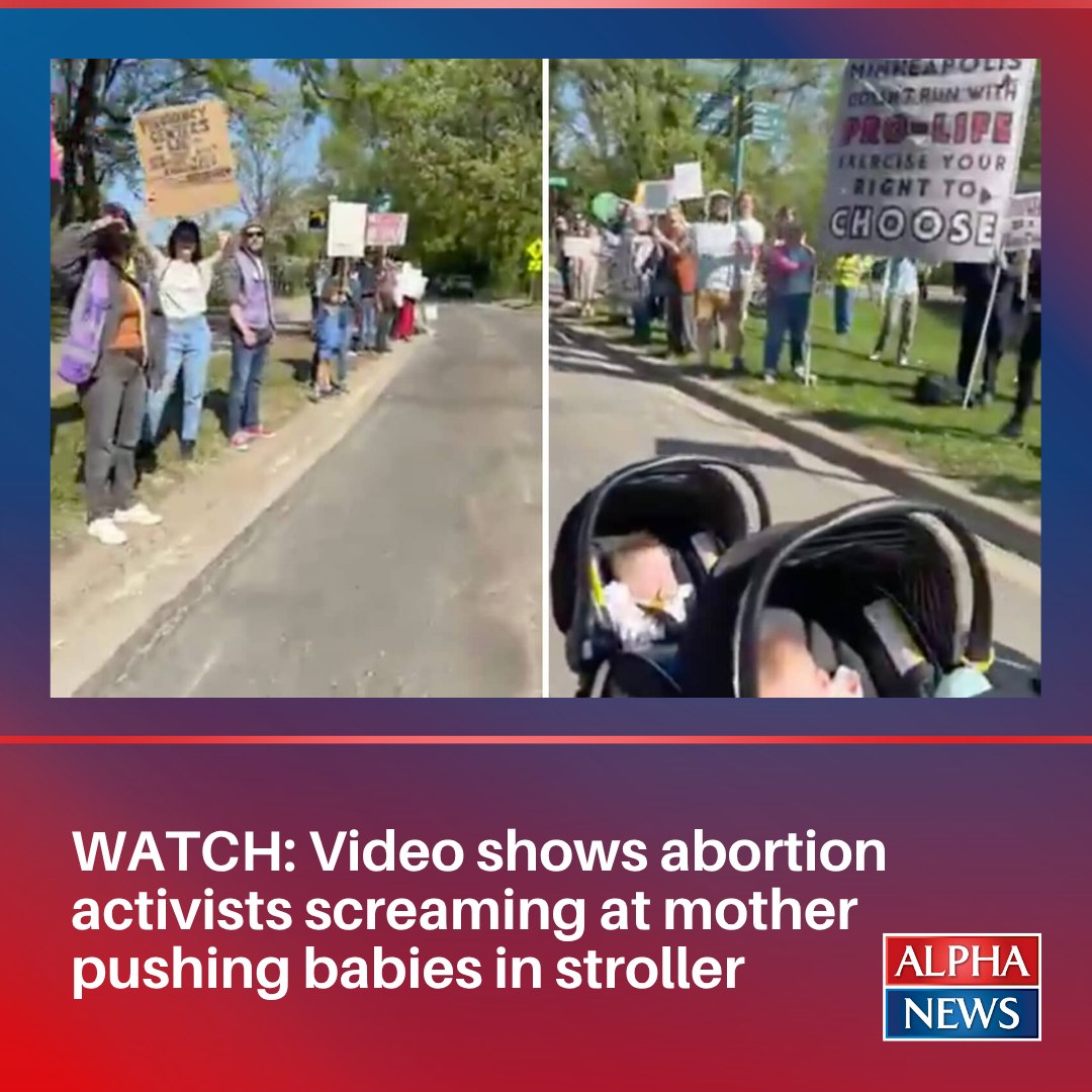 Alpha - In a newly obtained video, abortion activists can be seen ...