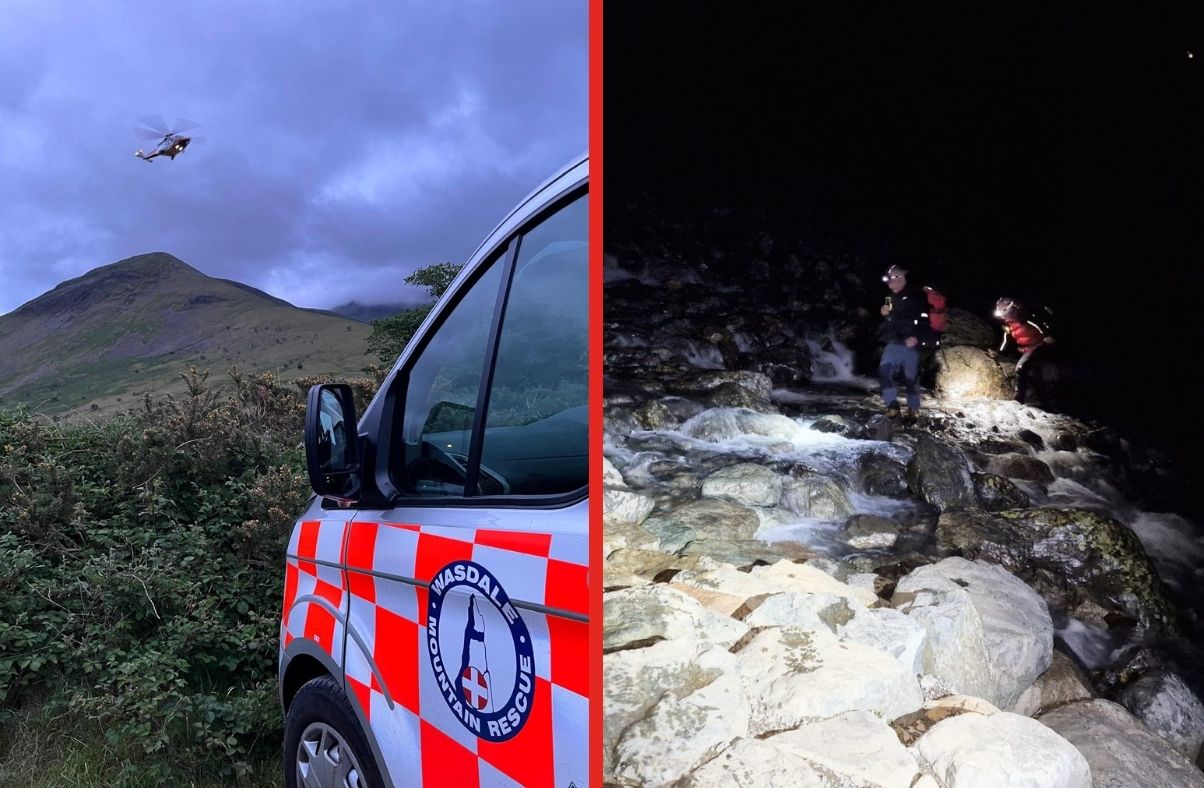 Cumbria - Lake District wild campers help rescue young walker lost for ...
