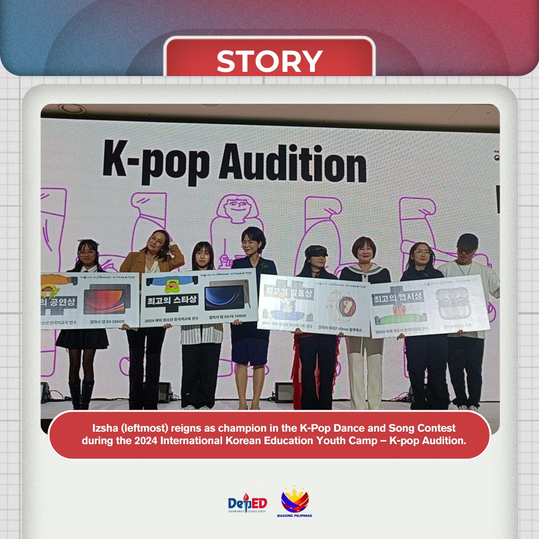 DepEd - NFOT SUCCESS STORIES: From NFOT to South Korea: How a Quezon ...