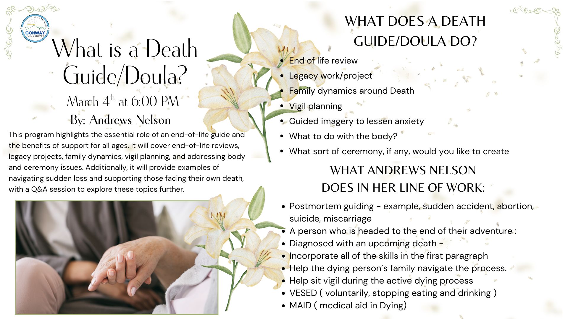 What is a Death Guide/Doula?