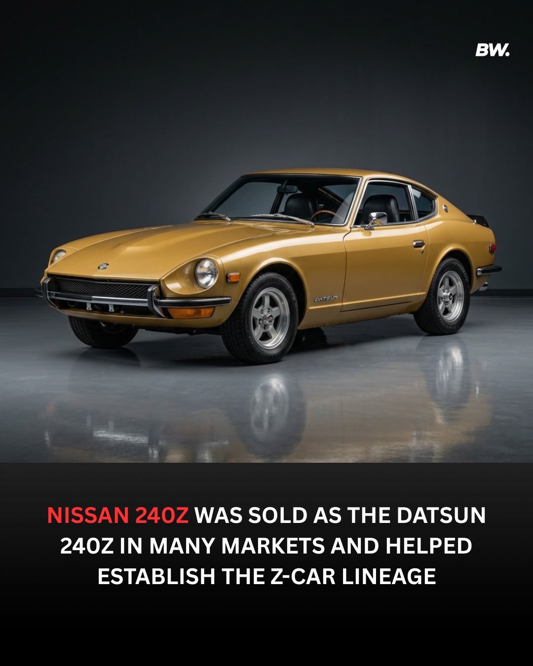 Nissan Datsun 240Z engine and production