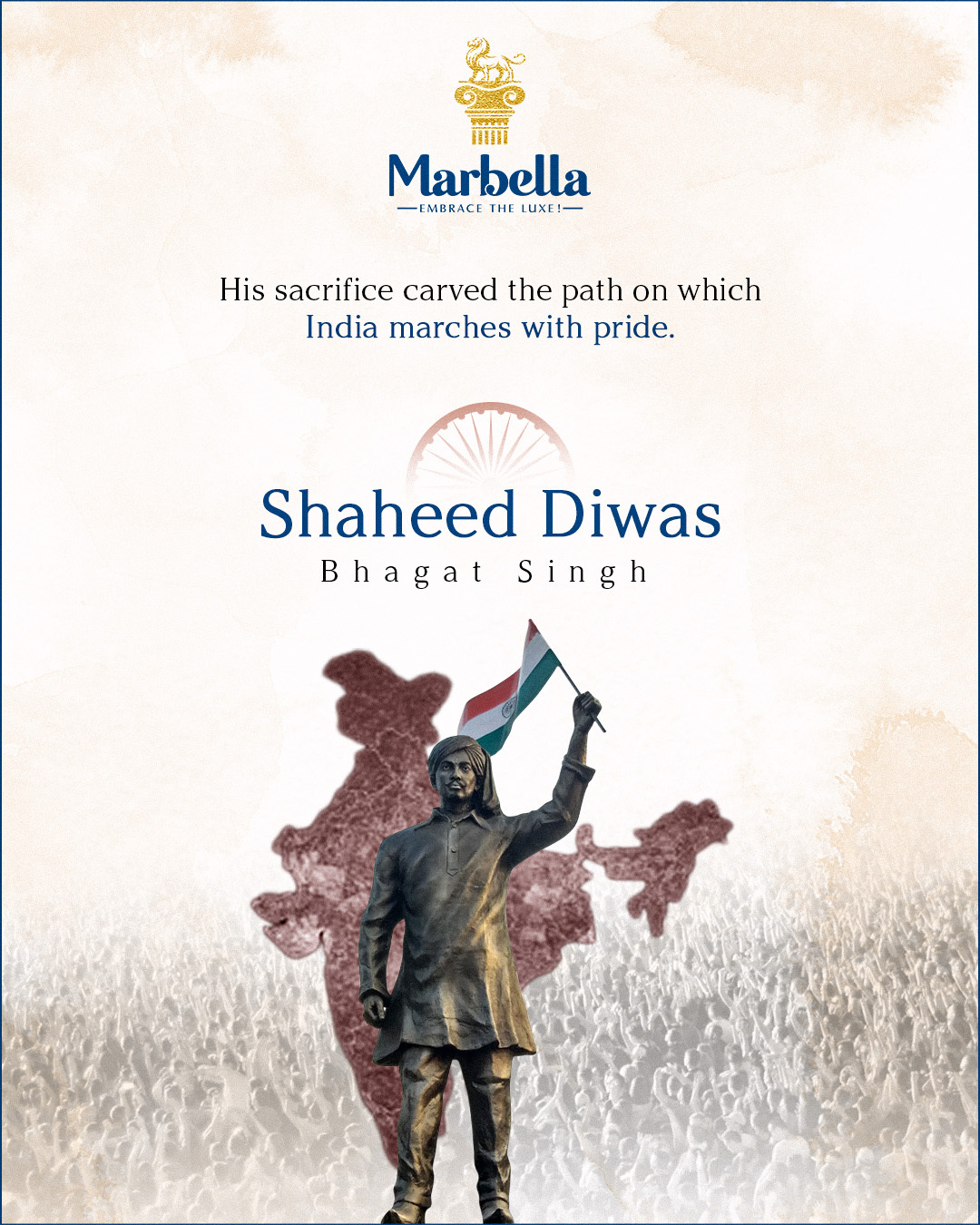 Marbella - Saluting Shaheed Bhagat Singh, a true symbol of patriotism ...