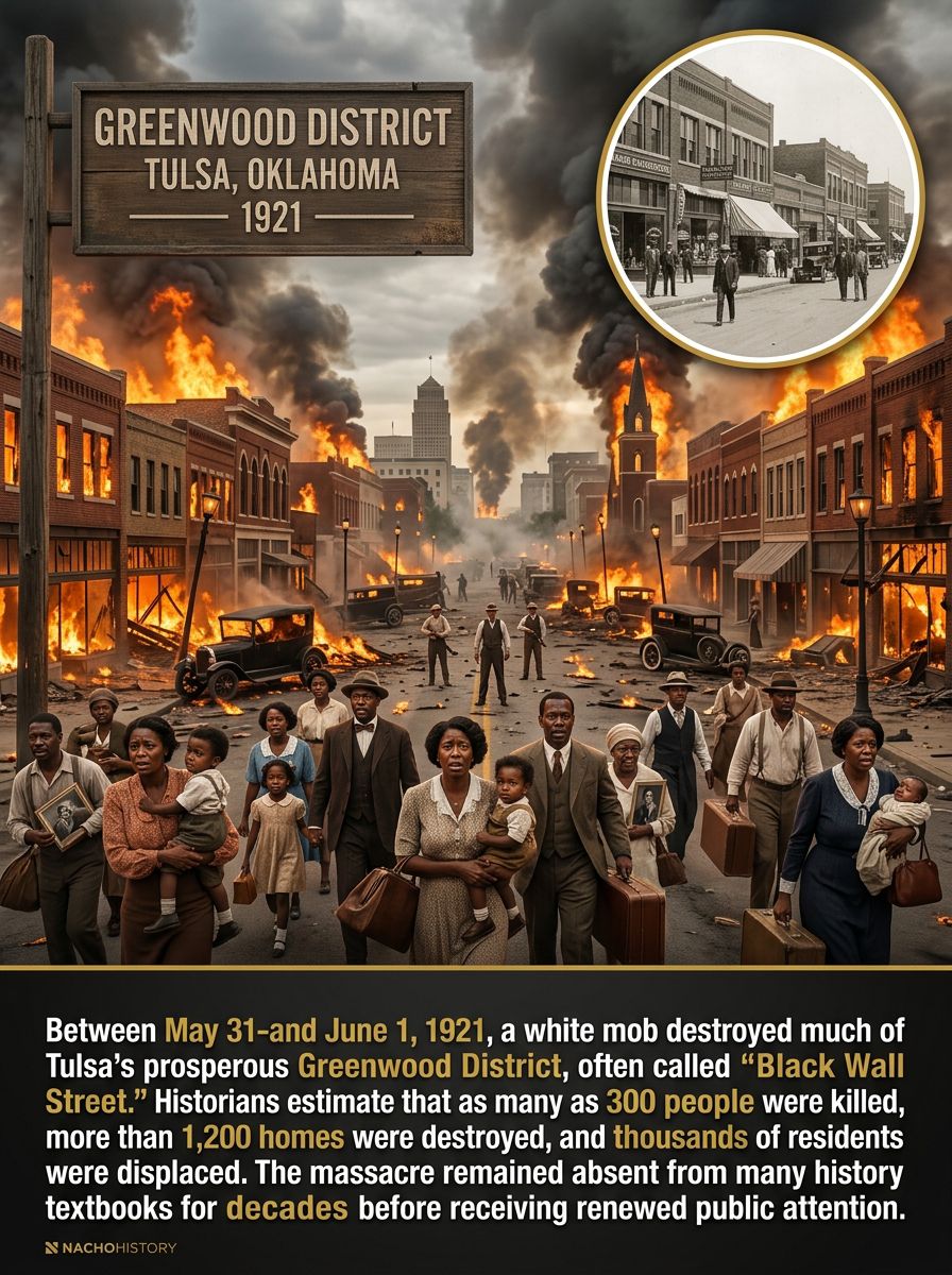 OnThisDay in 1921, one of the deadliest racial massacres in U.S.